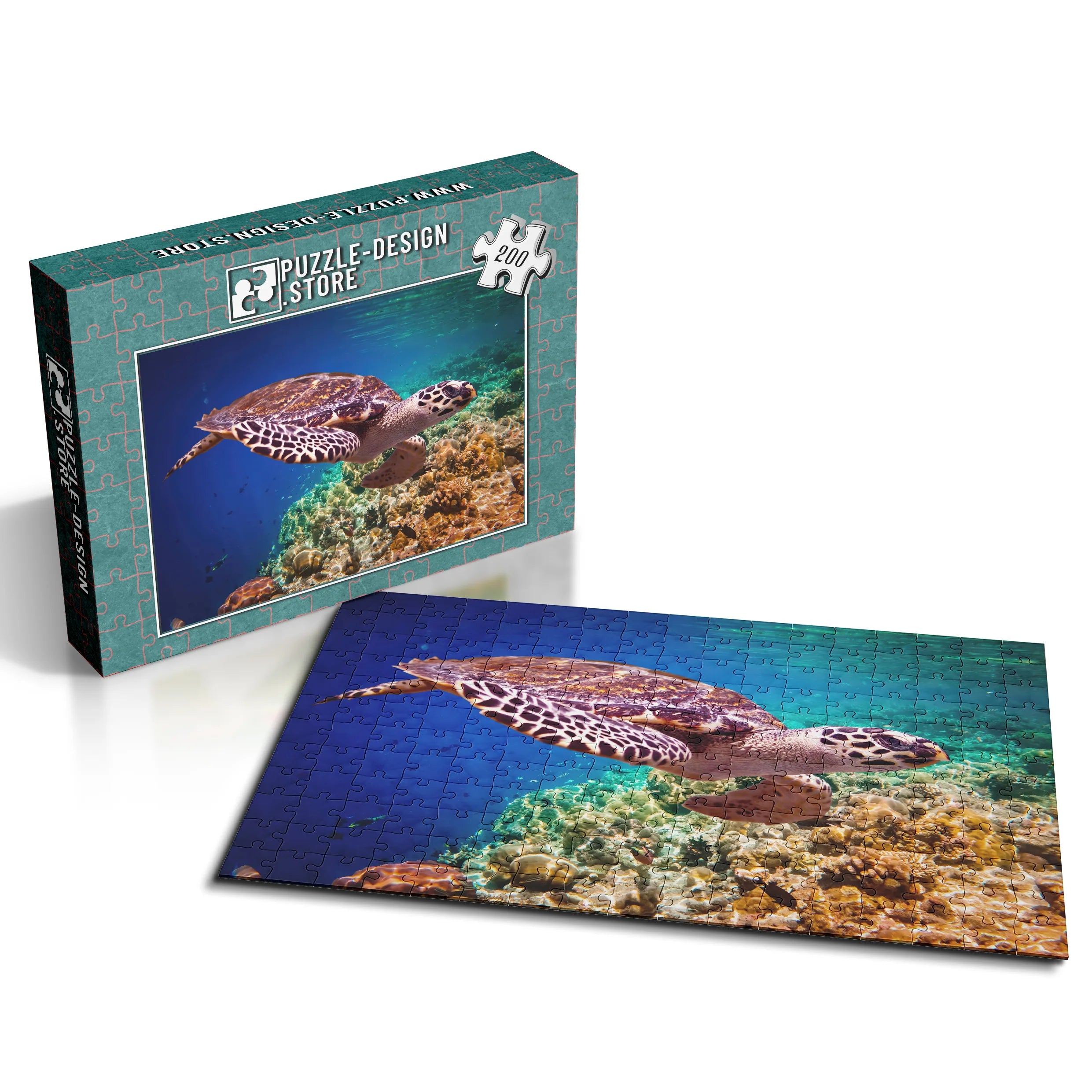 Elegante Meeresschildkröte