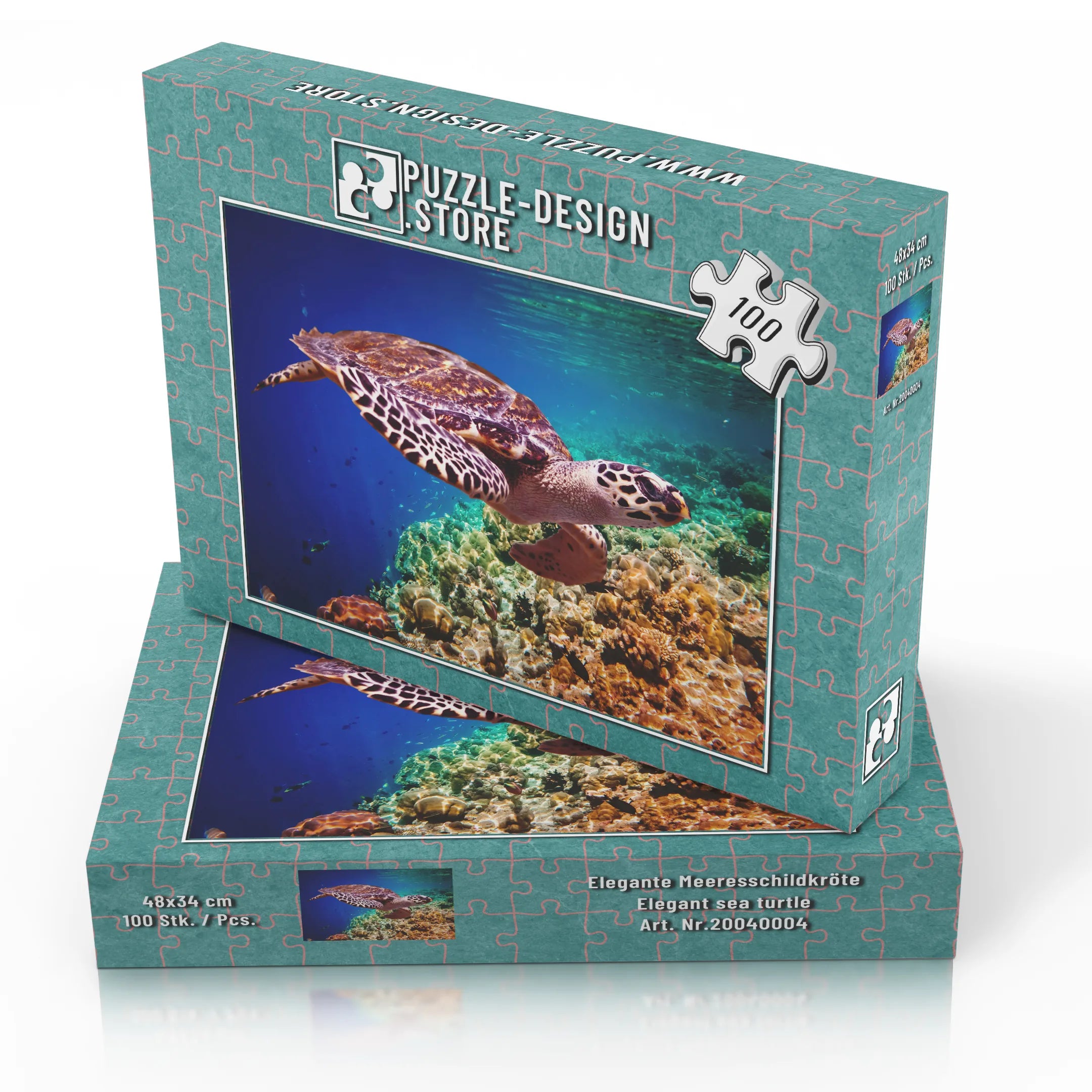 Elegante Meeresschildkröte