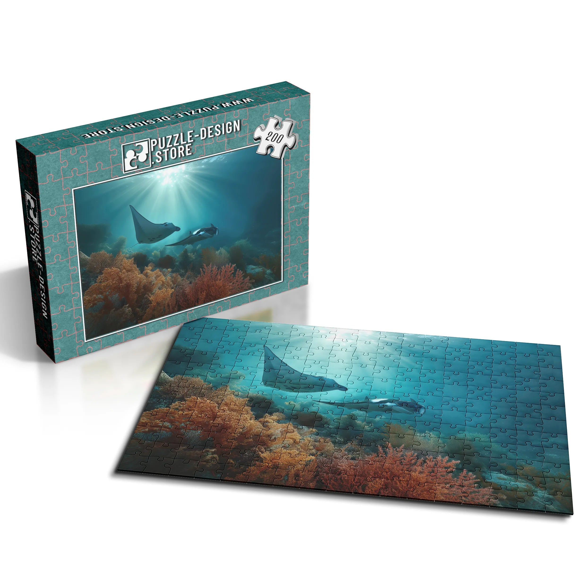 Beeindruckende Mantarochen