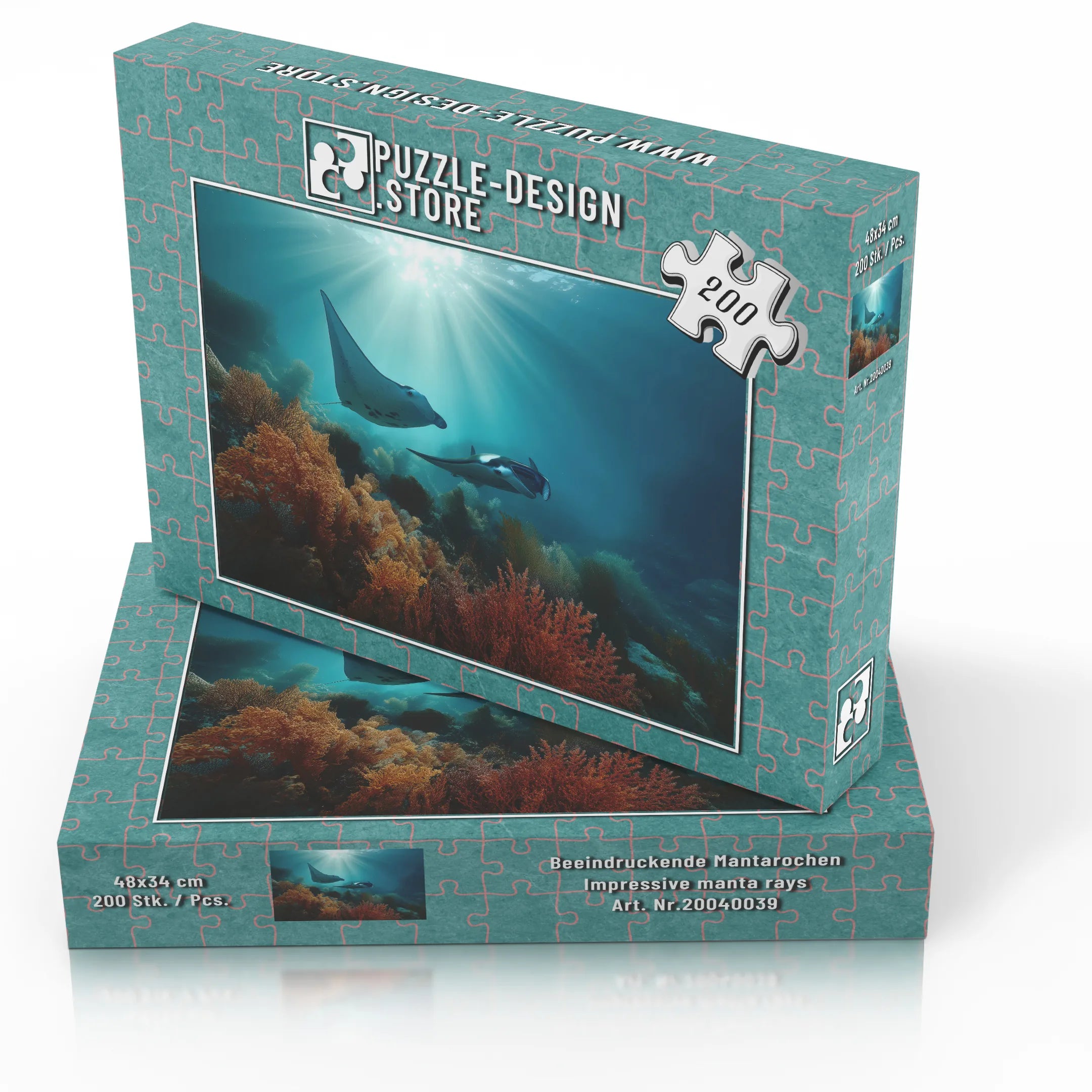 Beeindruckende Mantarochen