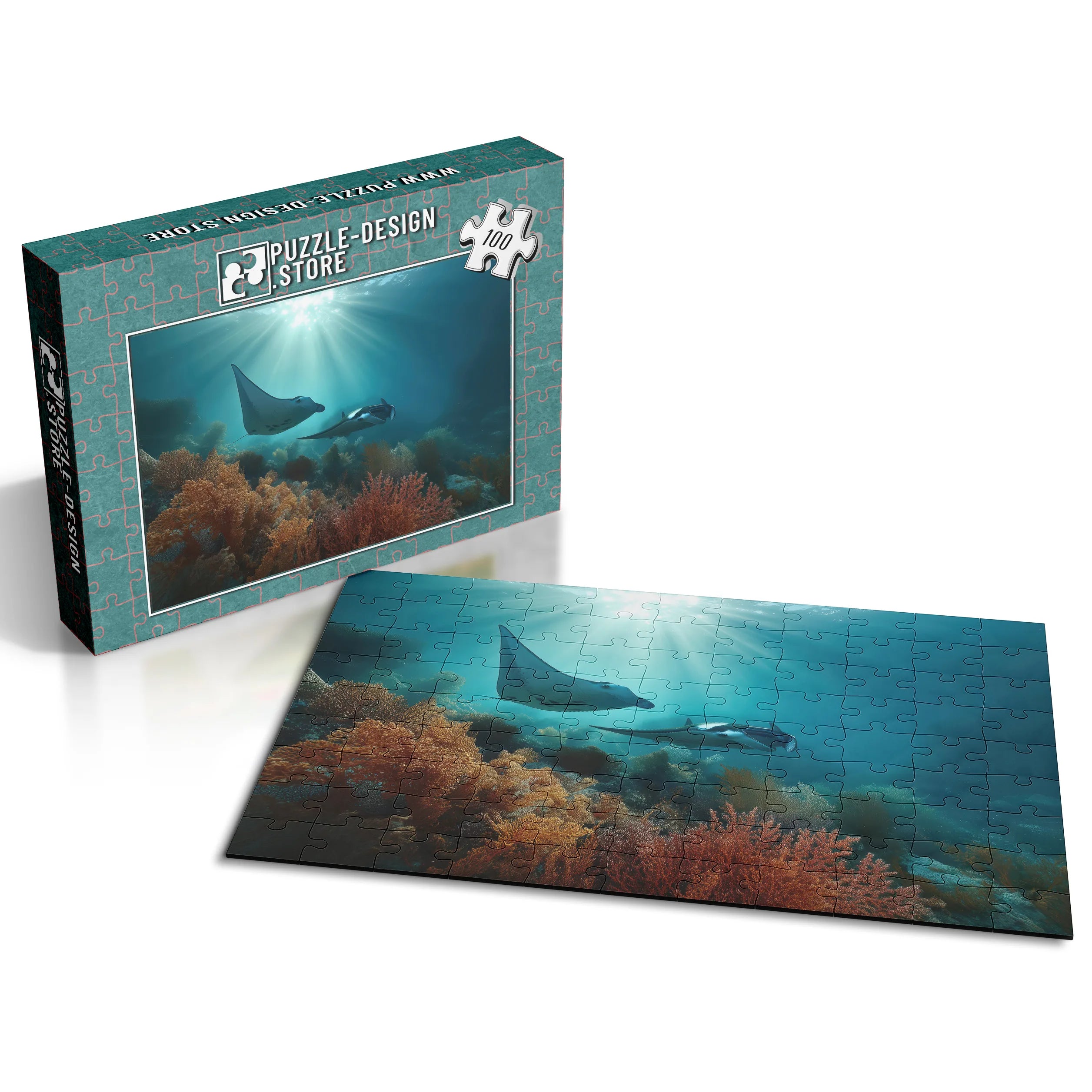 Beeindruckende Mantarochen