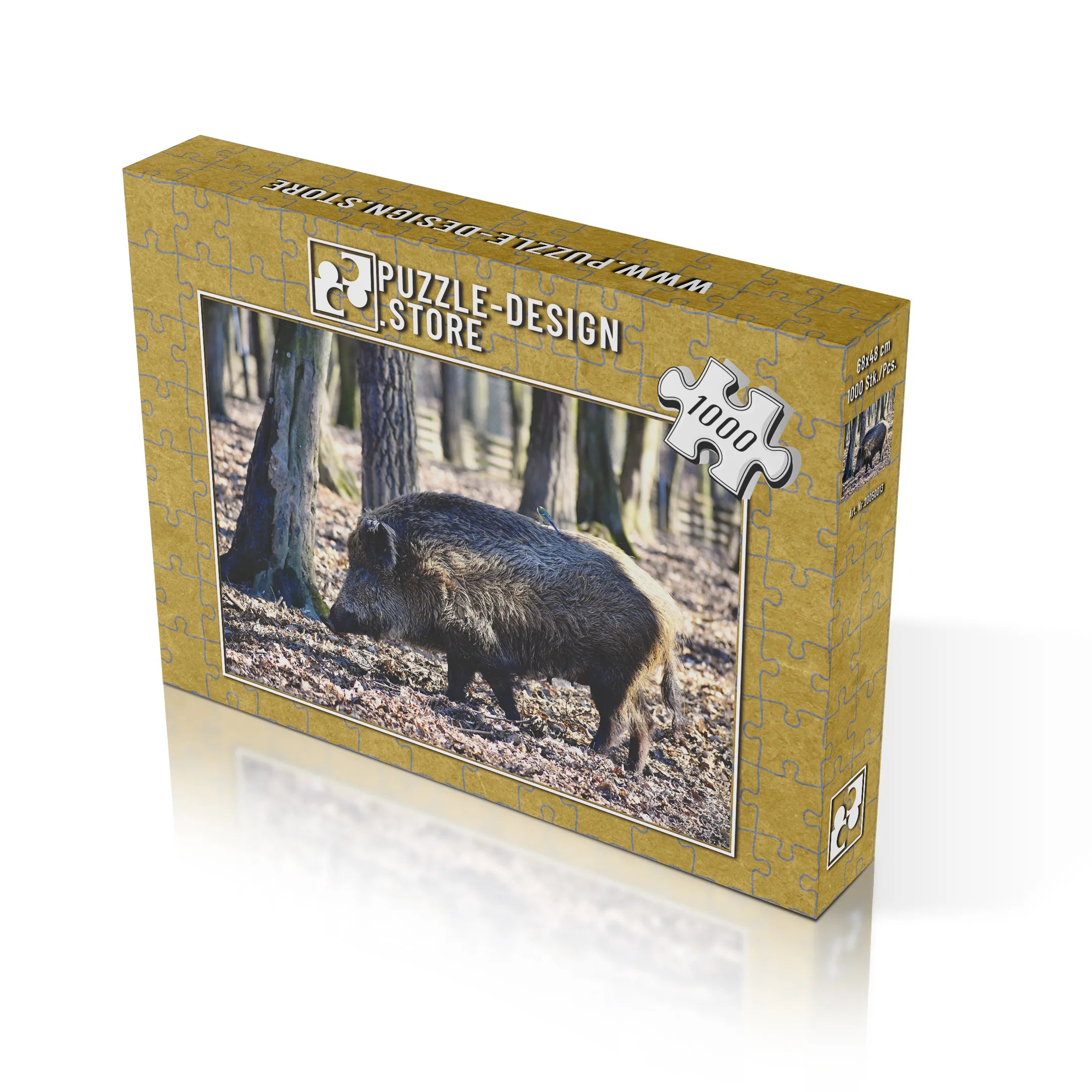 Wildschwein im Wald