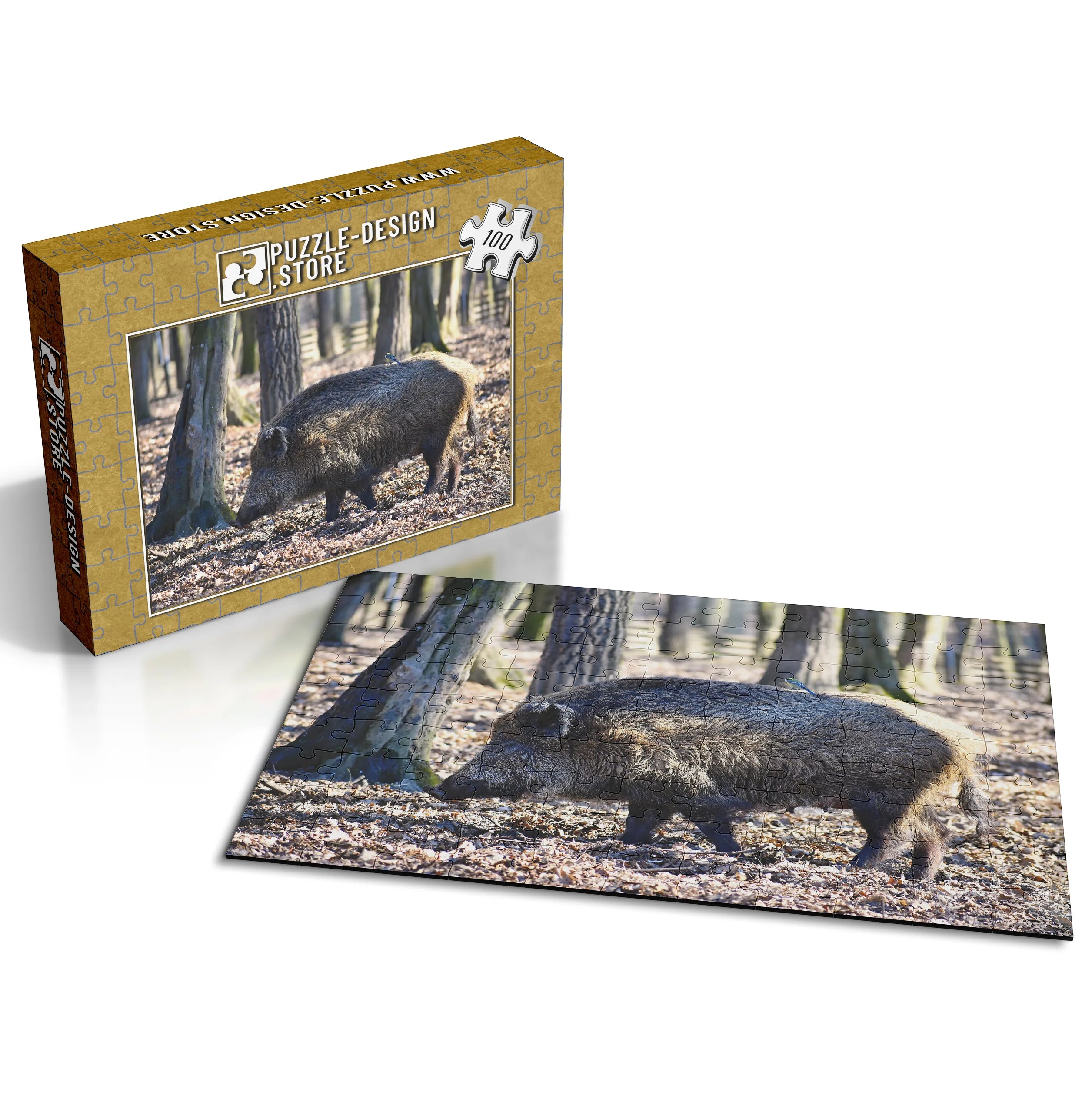 Wildschwein im Wald