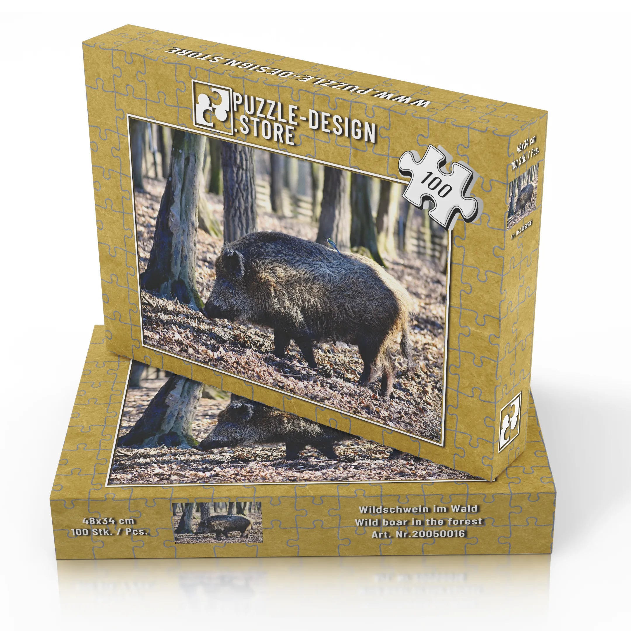 Wildschwein im Wald