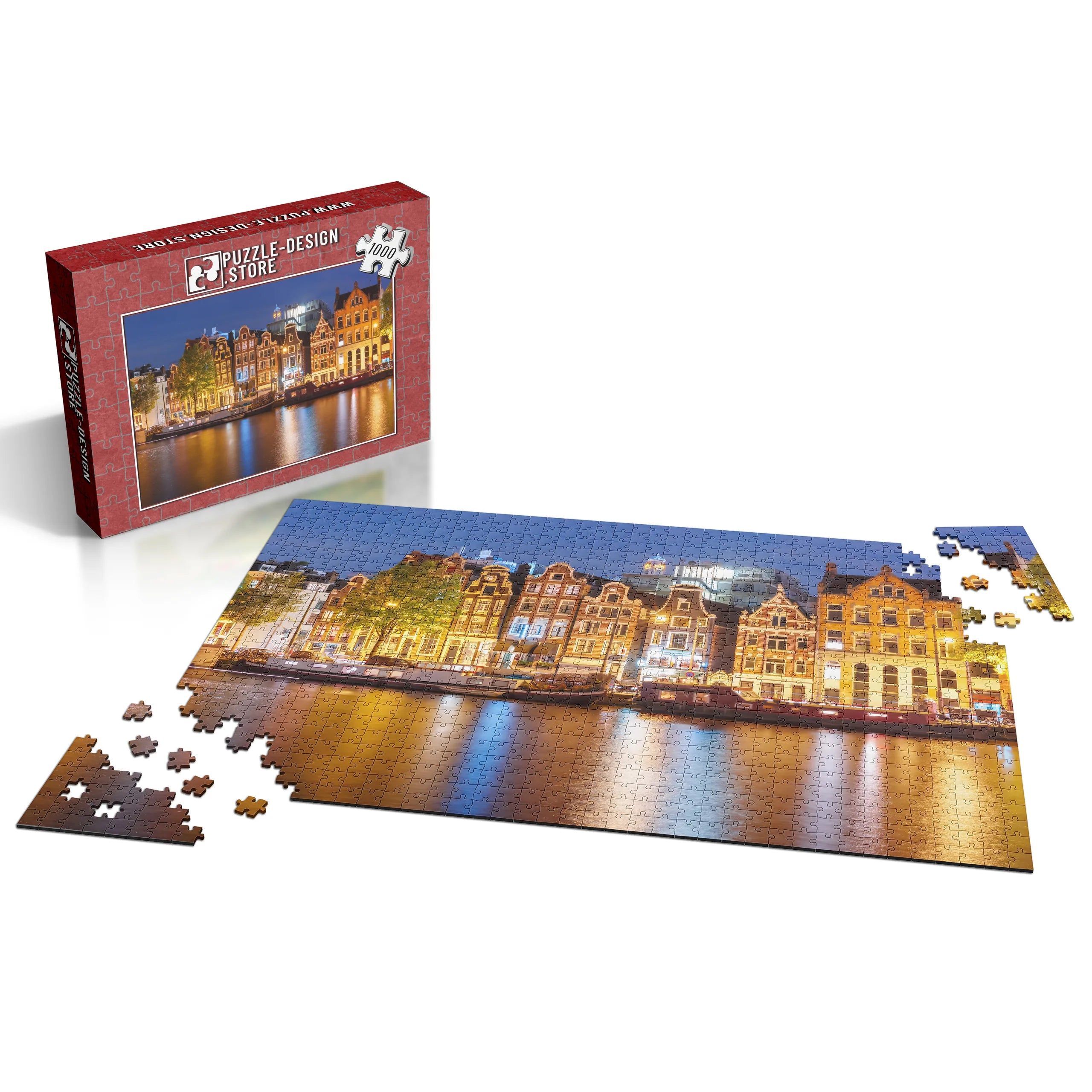 Grachtenhäuser in Amsterdam