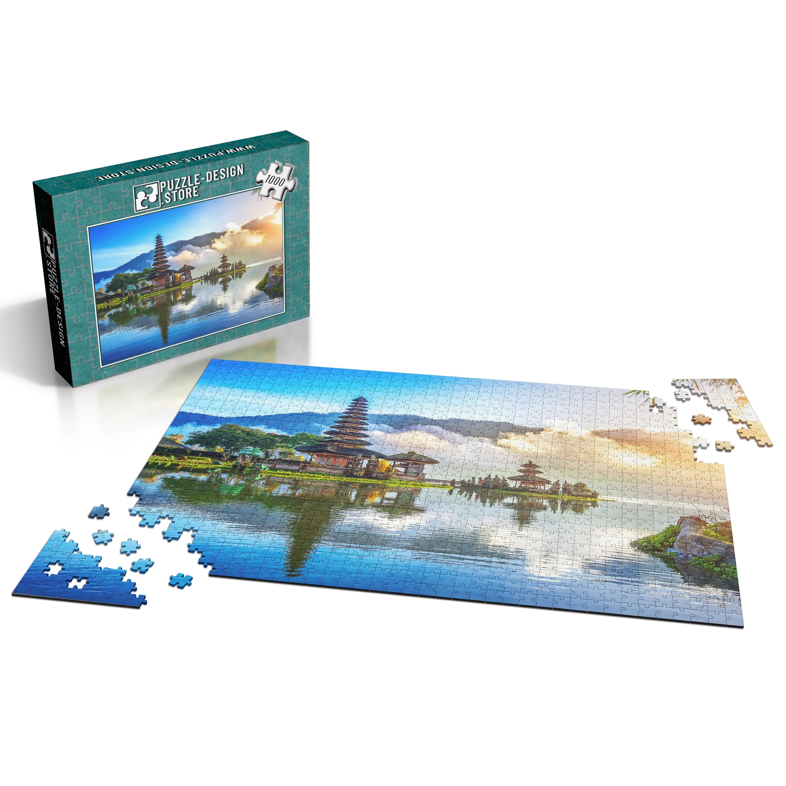 Bali Tempel Morgenstimmung