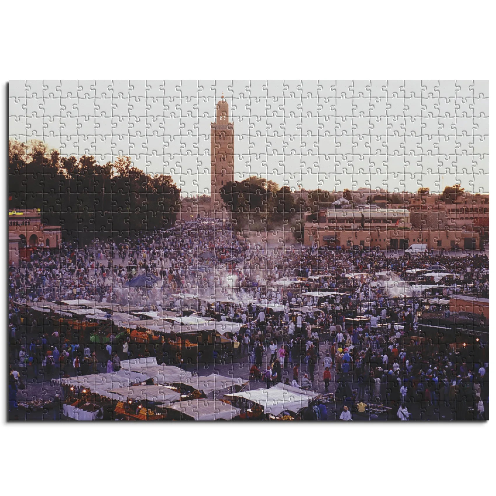 Marrakesch Markttreiben Abend