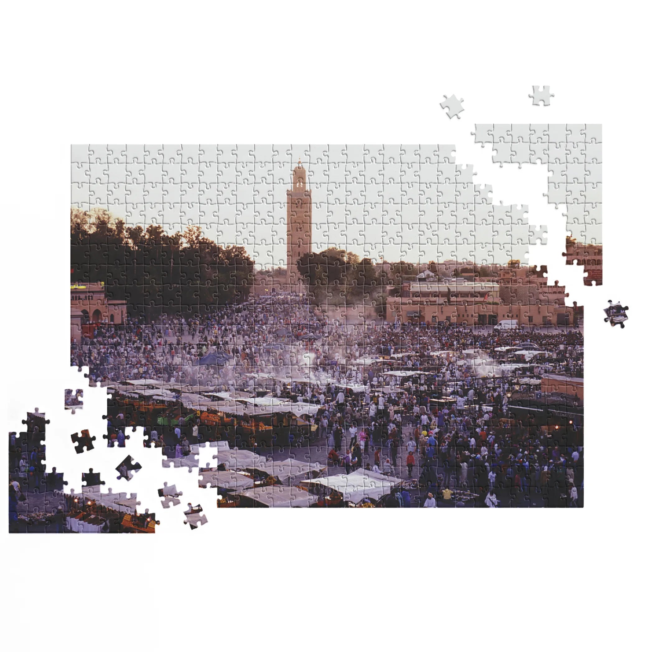 Marrakesch Markttreiben Abend