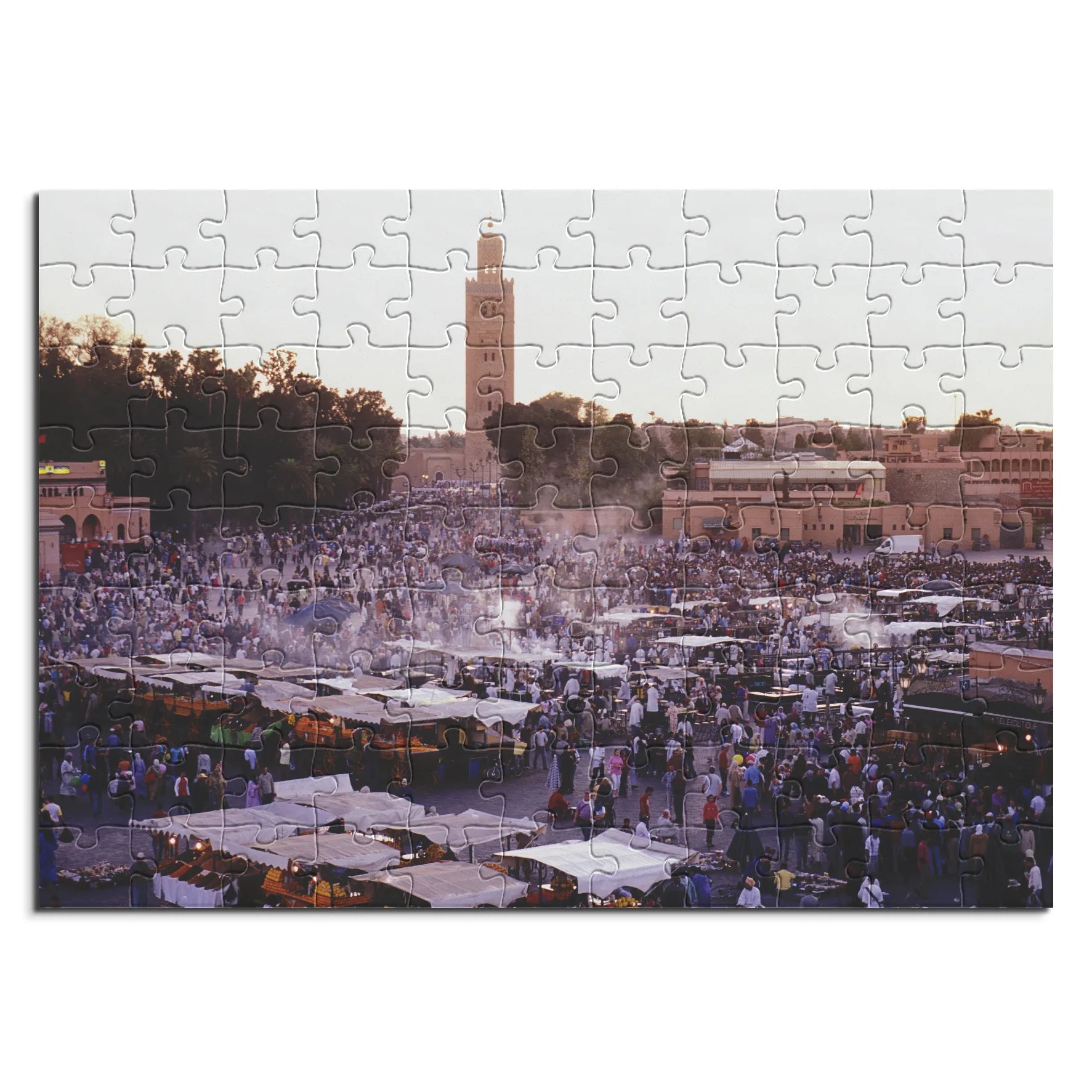 Marrakesch Markttreiben Abend