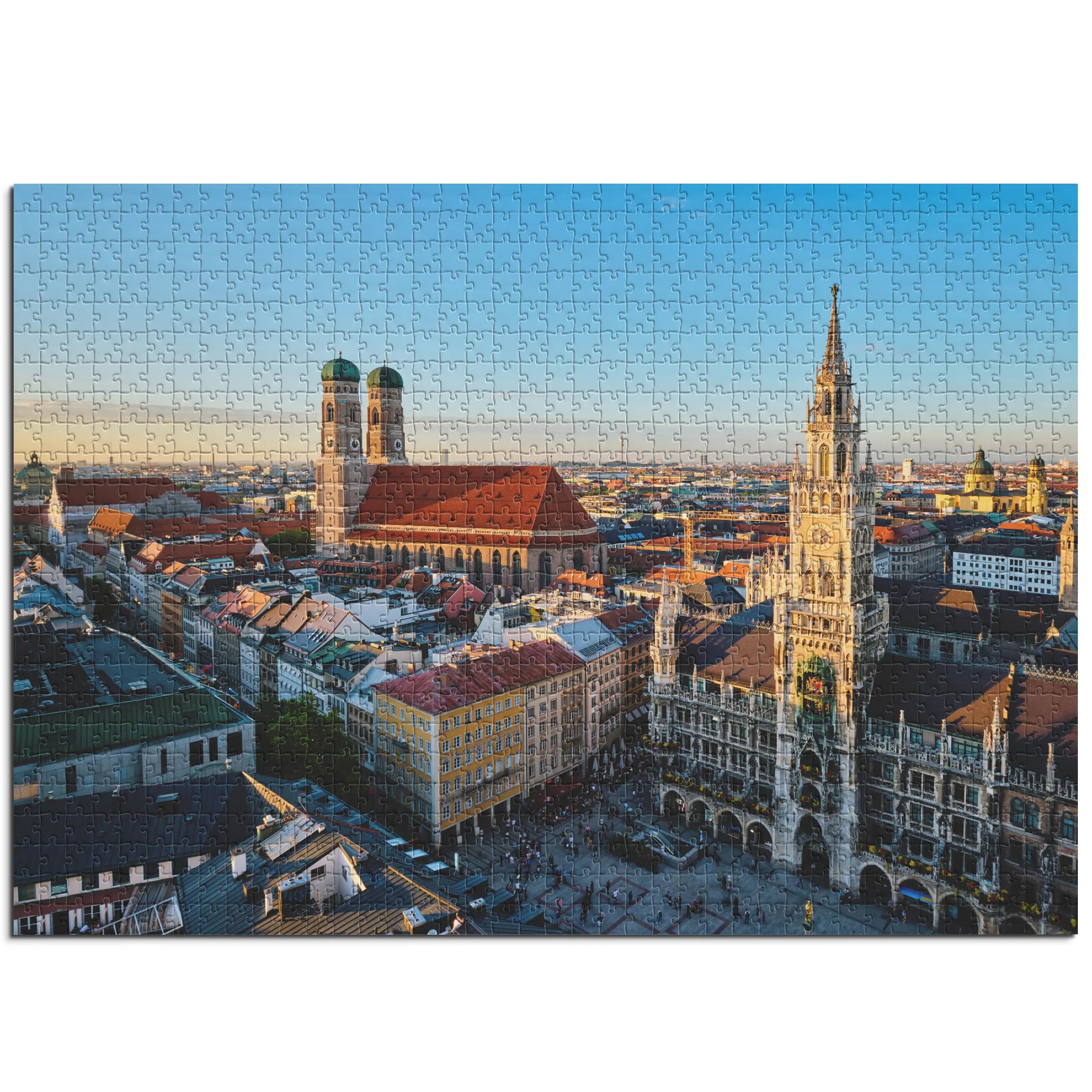 München Marienplatz Panorama