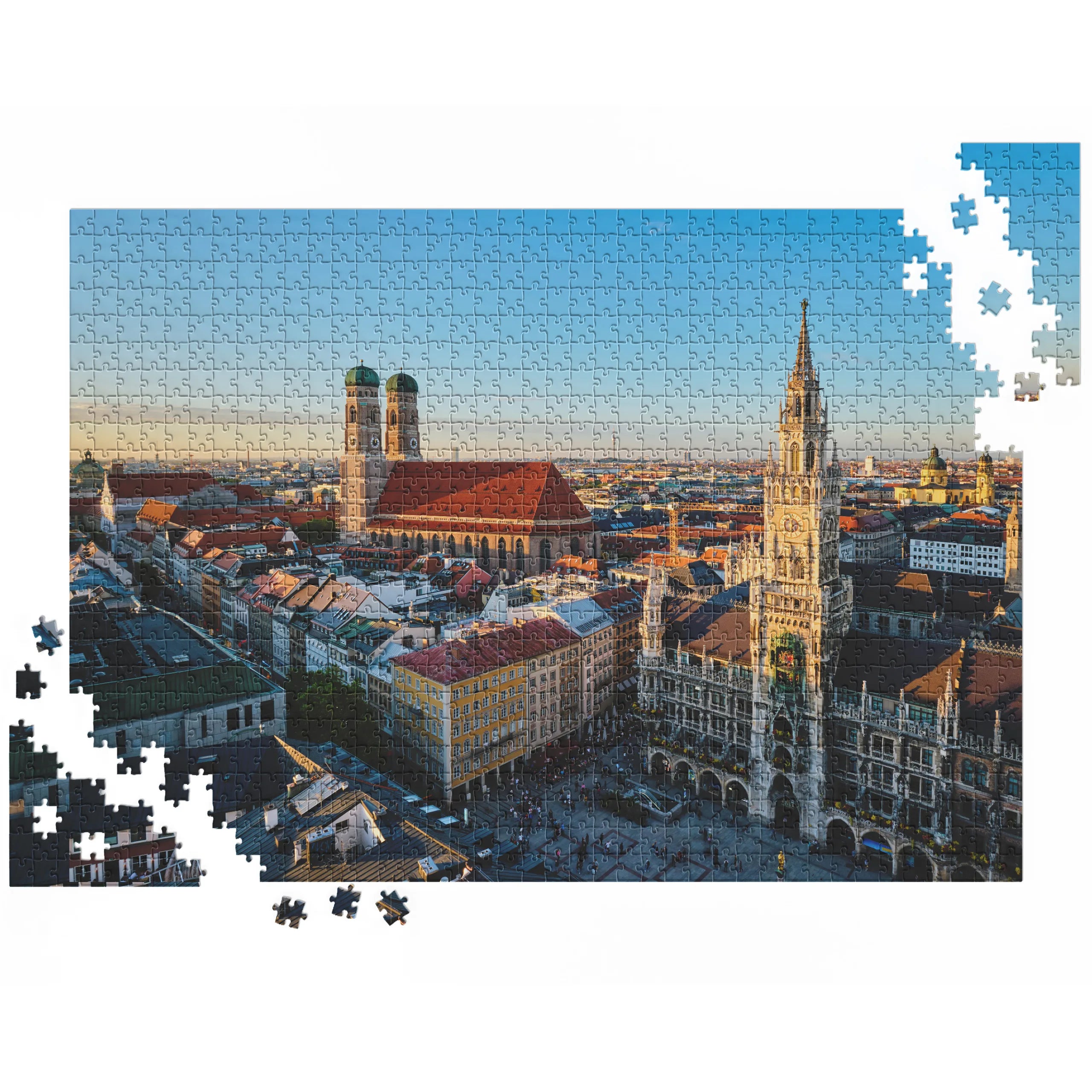 München Marienplatz Panorama