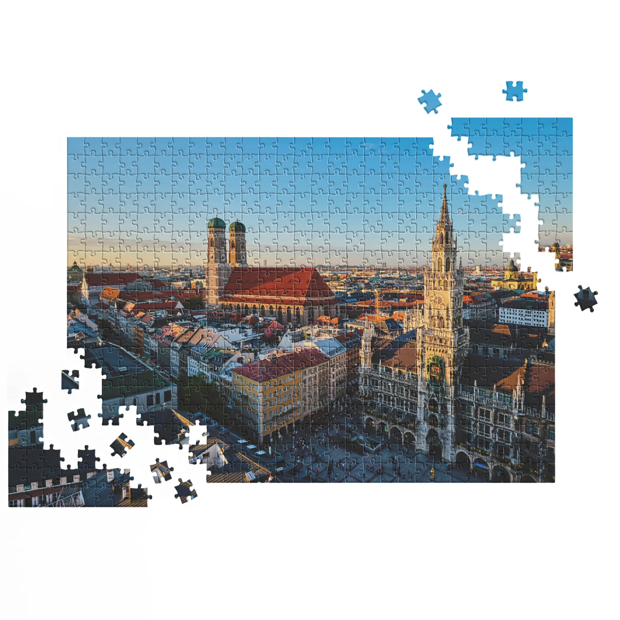München Marienplatz Panorama