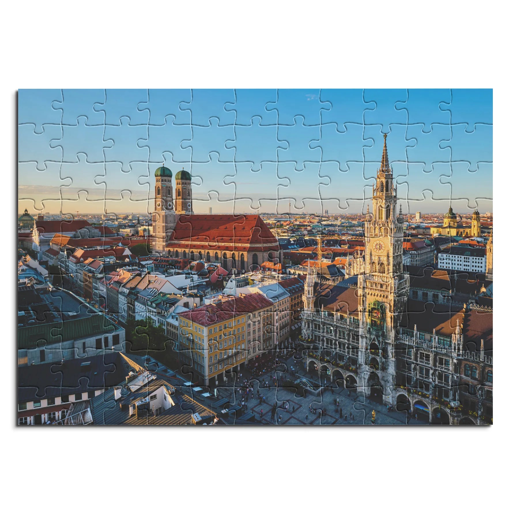 München Marienplatz Panorama