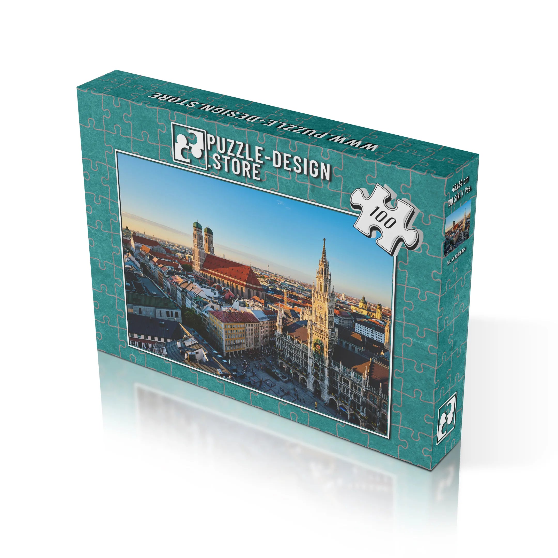 München Marienplatz Panorama