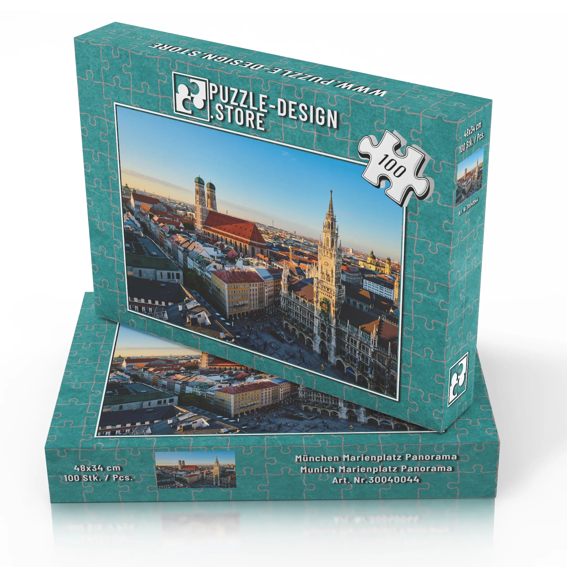 München Marienplatz Panorama