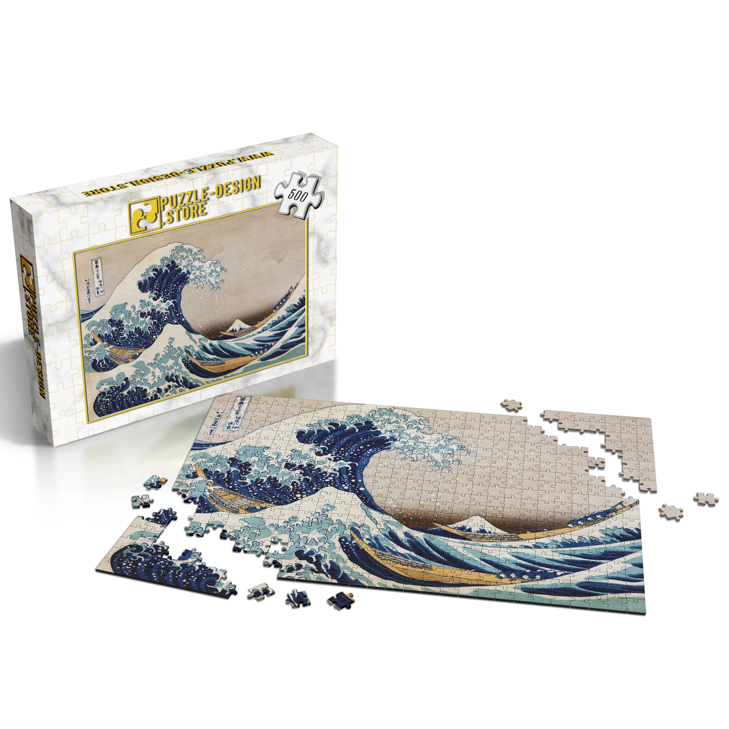 Hokusai / Die große Welle vor Kanagawa