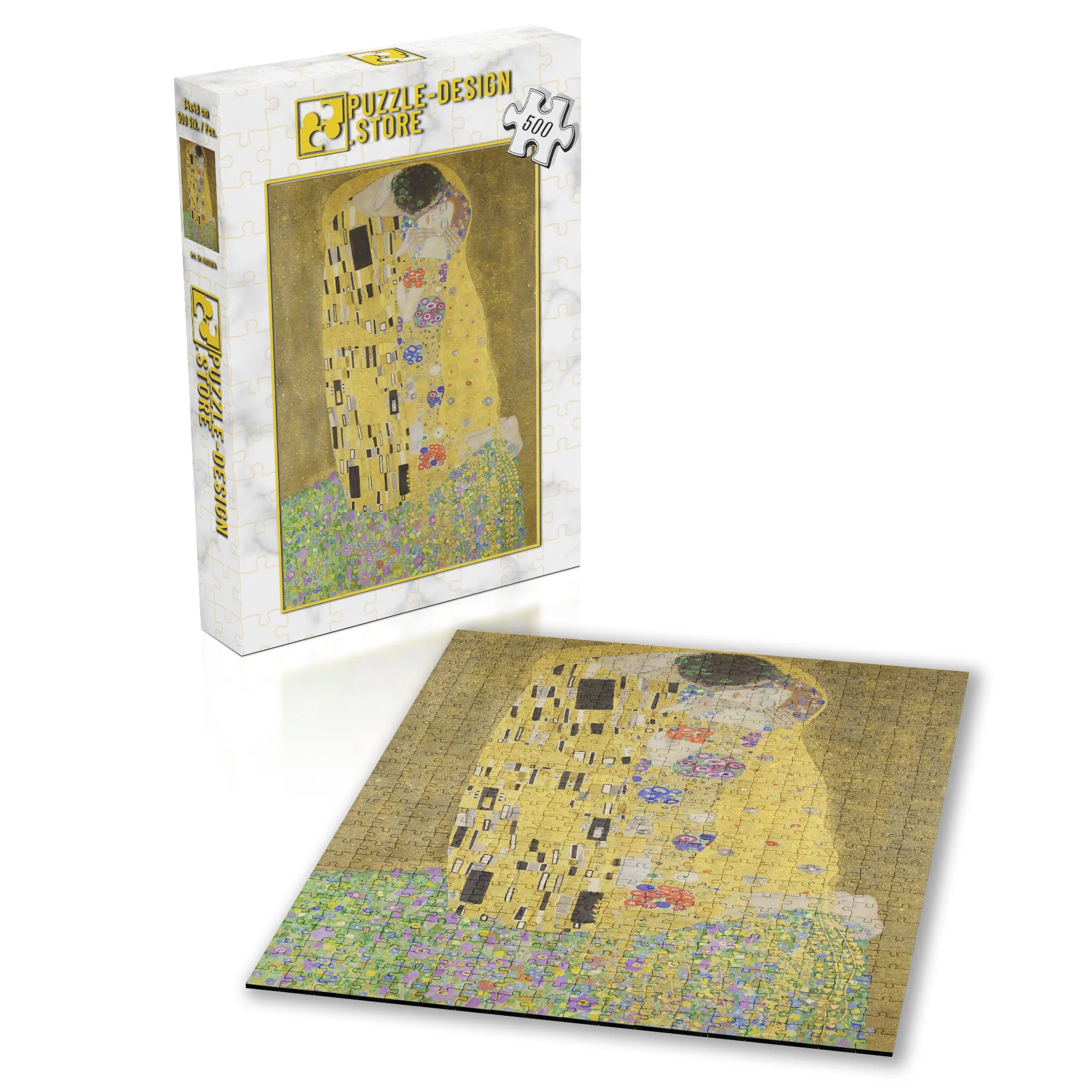 Gustav Klimt / Der Kuss