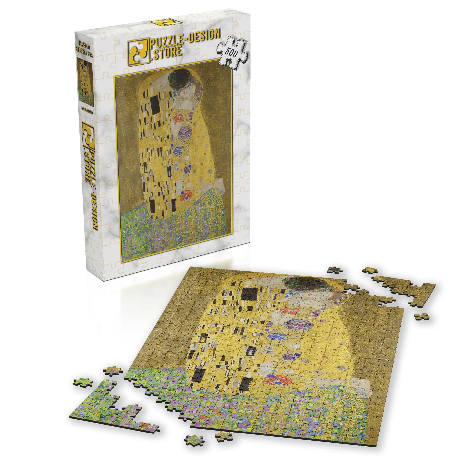 Gustav Klimt / Der Kuss