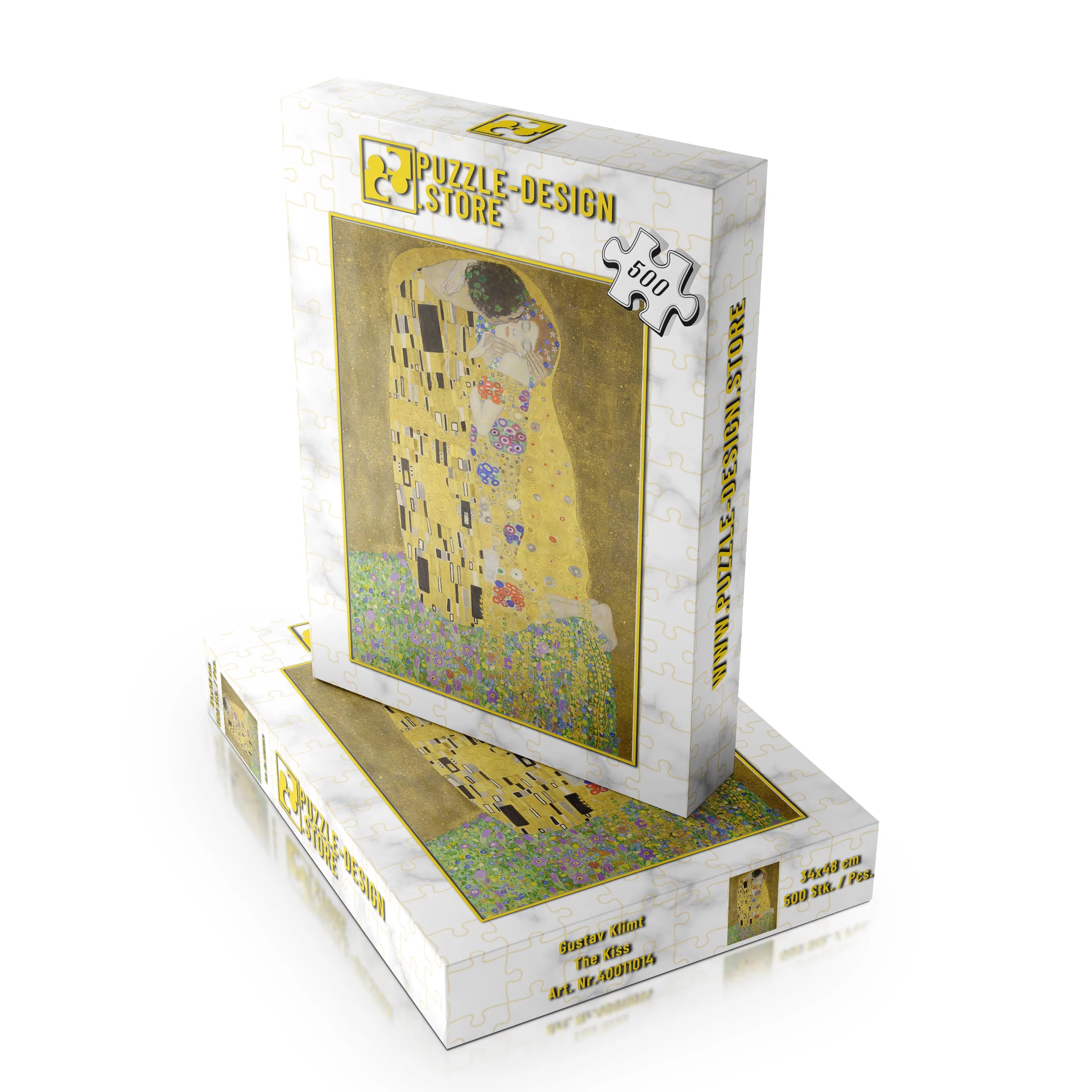 Gustav Klimt / Der Kuss