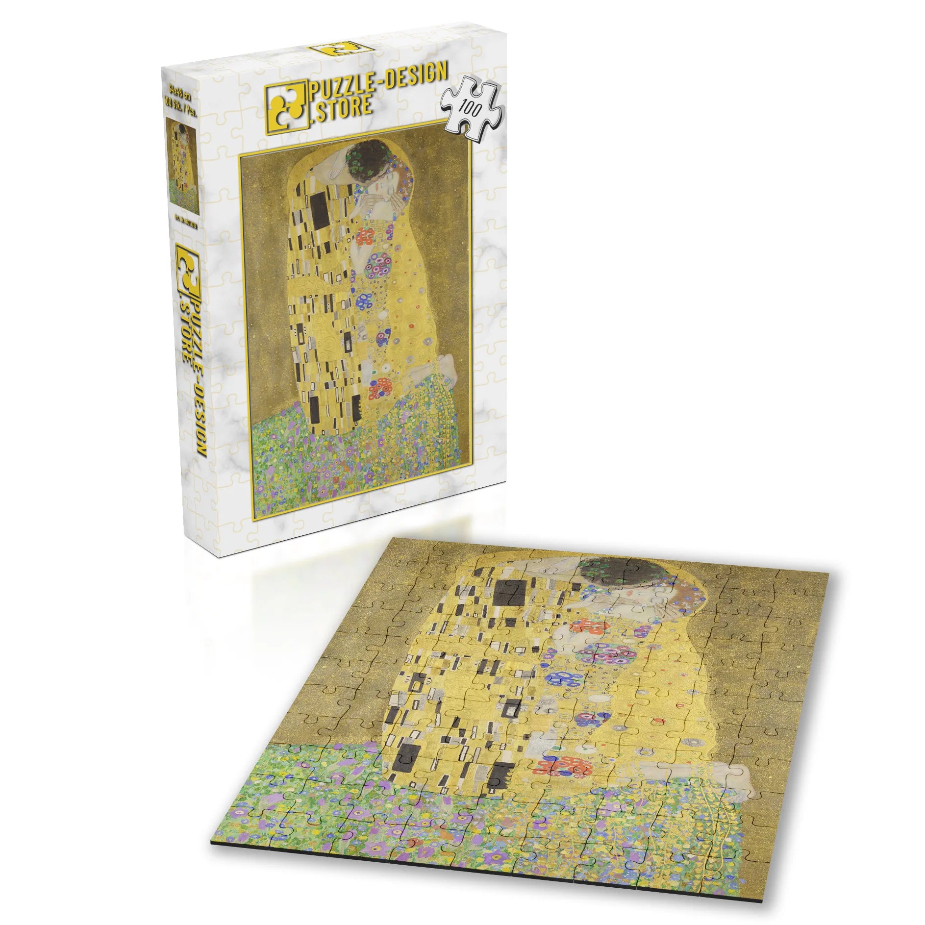 Gustav Klimt / Der Kuss