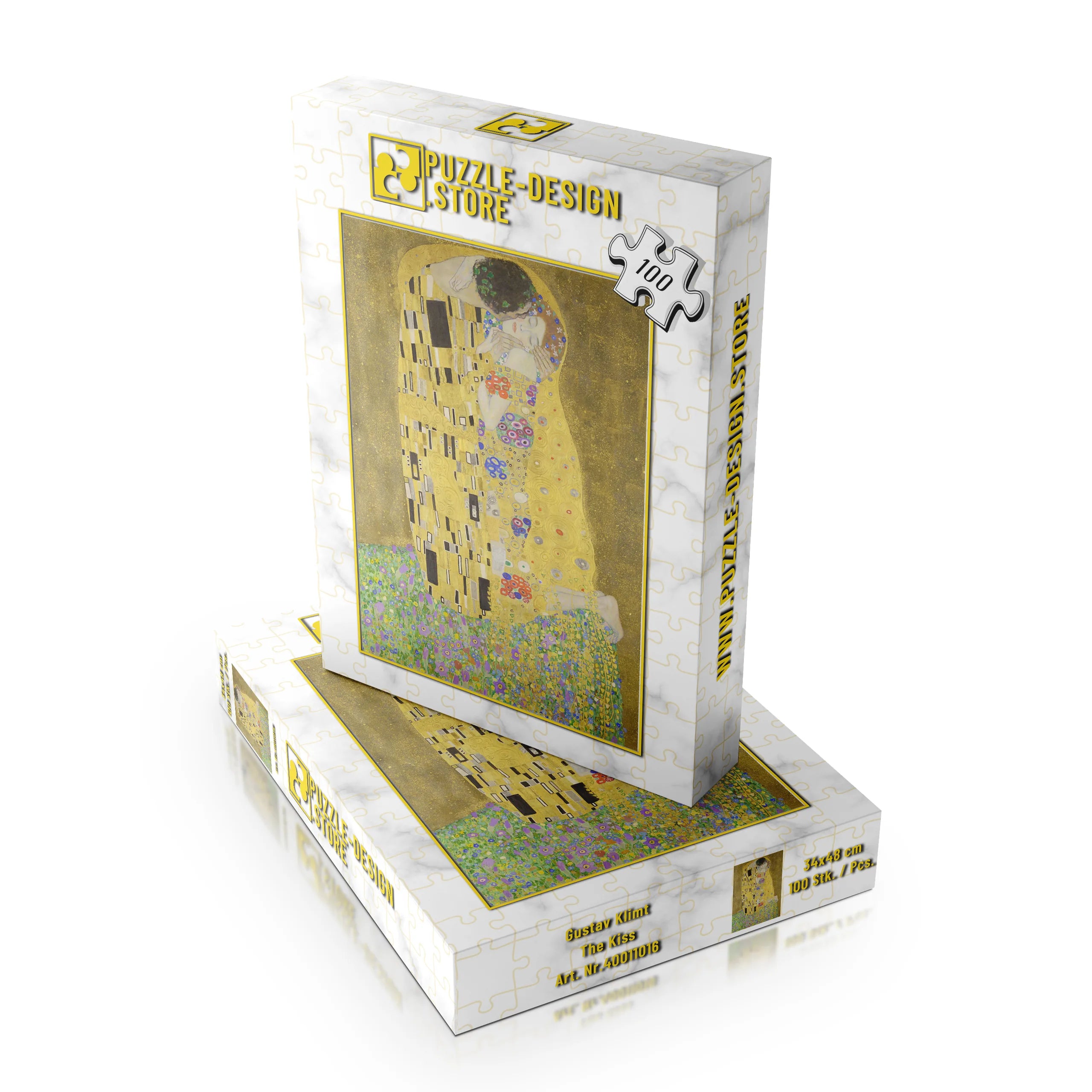 Gustav Klimt / Der Kuss