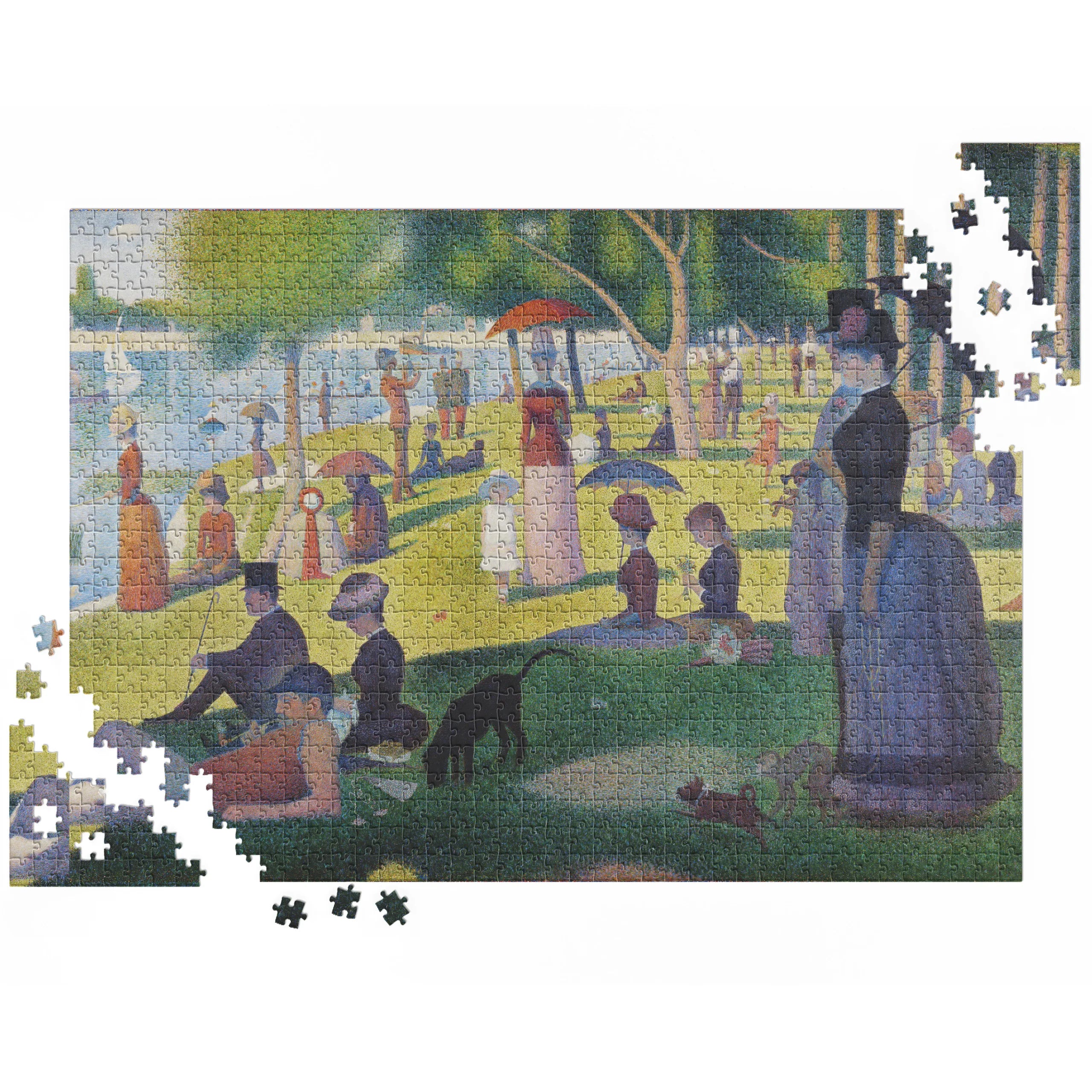 Georges Seurat / Un dimanche après-midi à l'île de la Grande Jatte