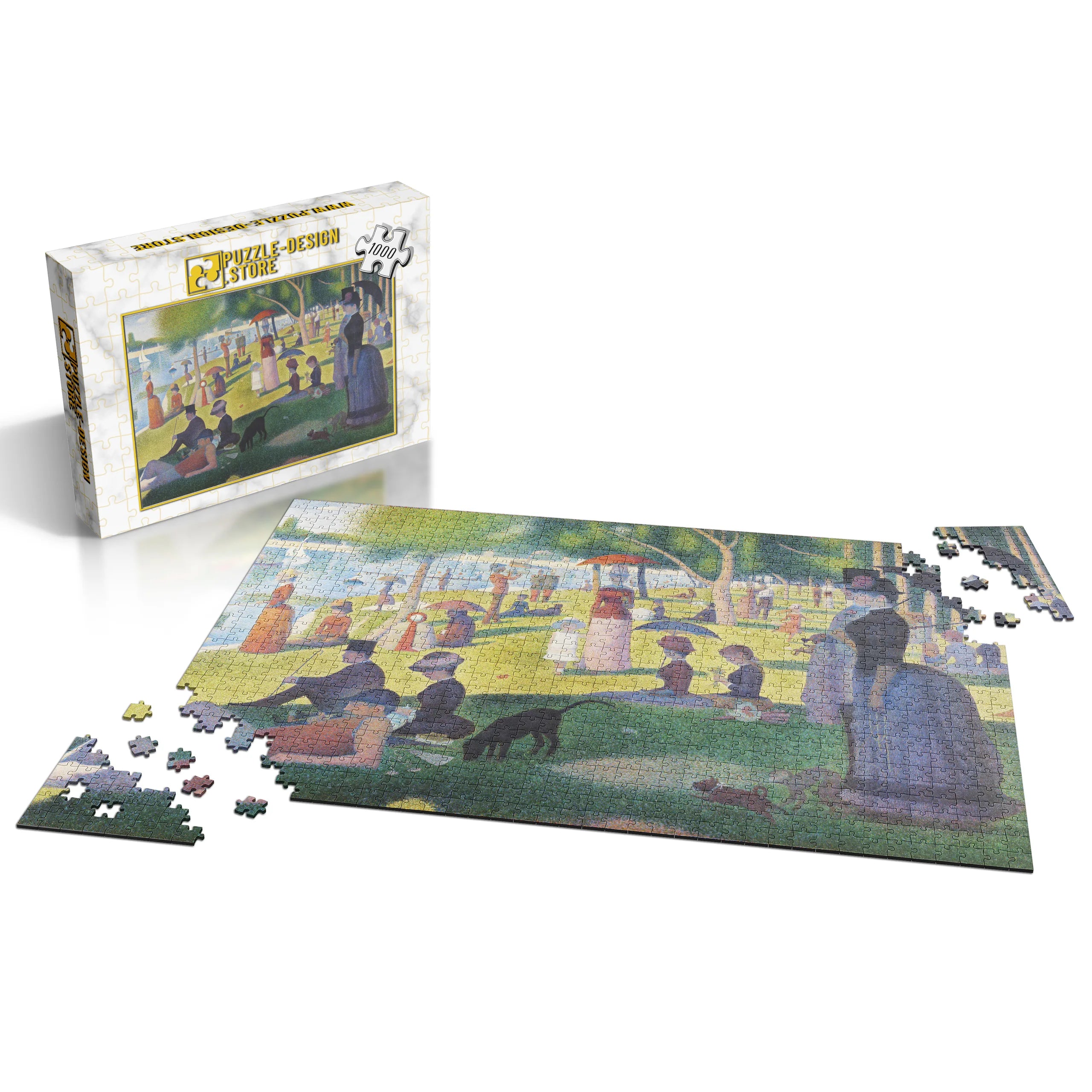 Georges Seurat / Un dimanche après-midi à l'île de la Grande Jatte