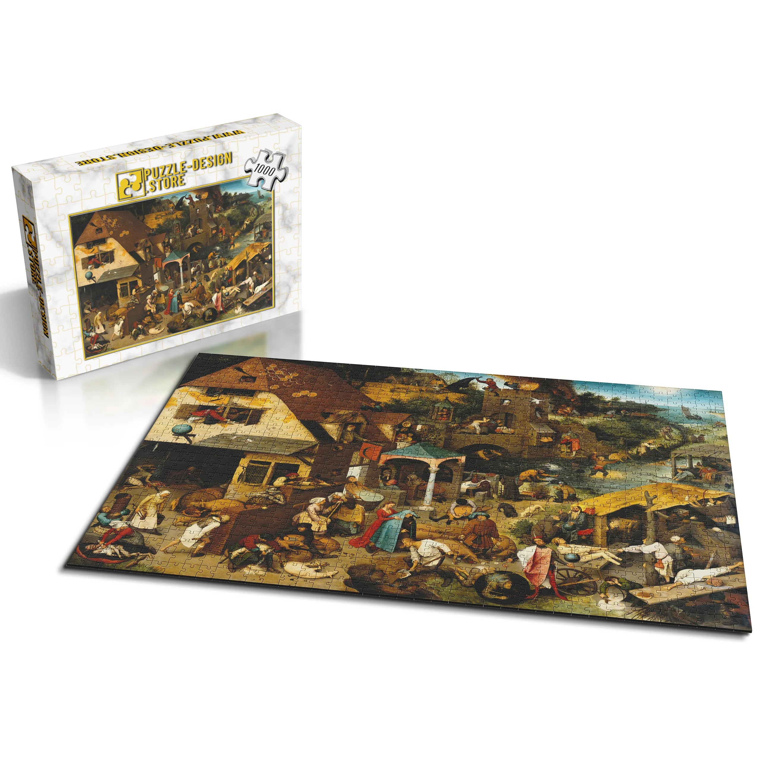 Pieter Bruegel / Niederländische Sprichwörter