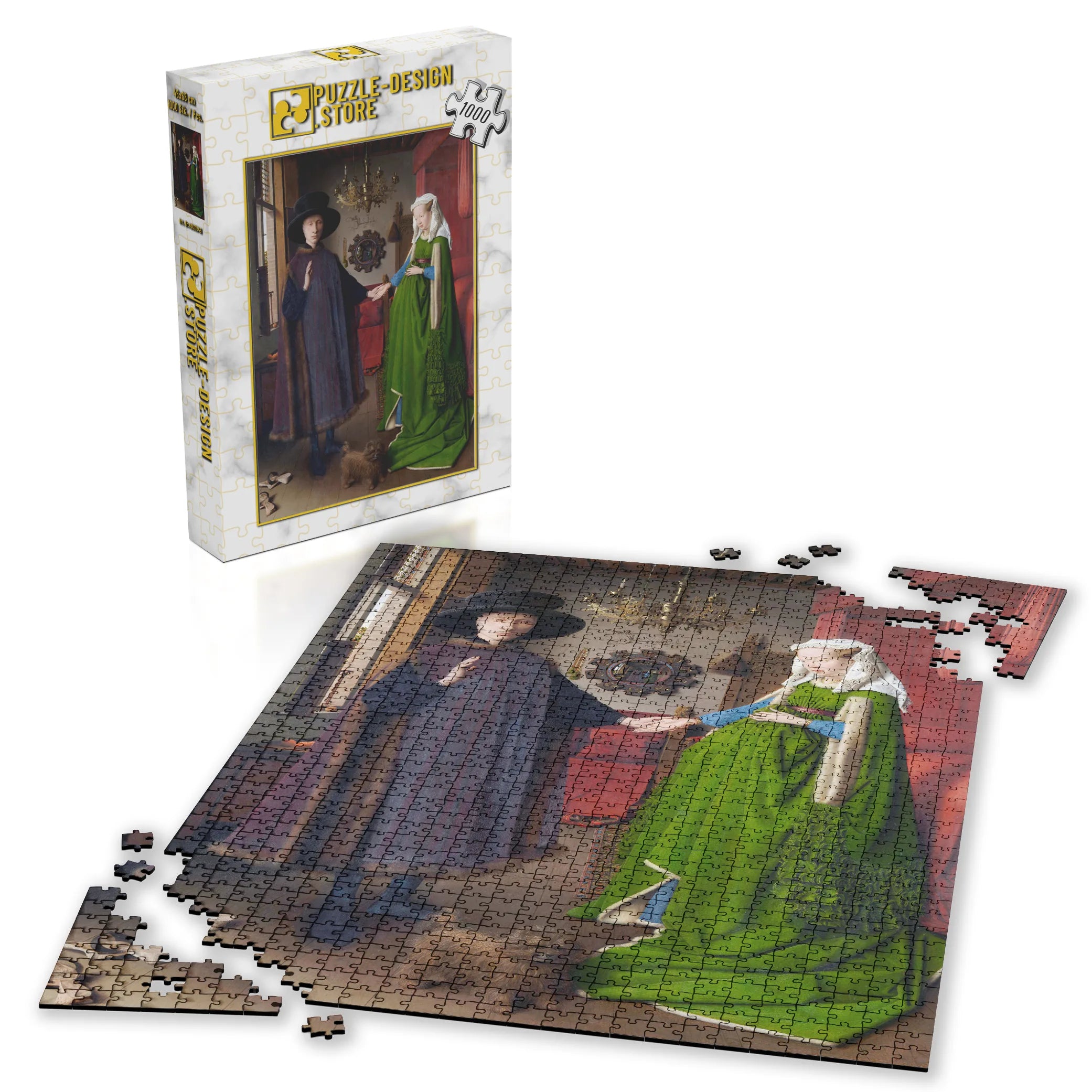 Jan van Eyck / Die Arnolfini-Hochzeit