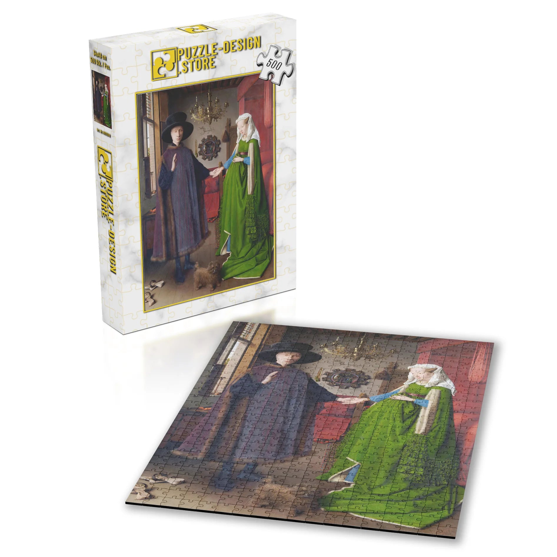 Jan van Eyck / Die Arnolfini-Hochzeit