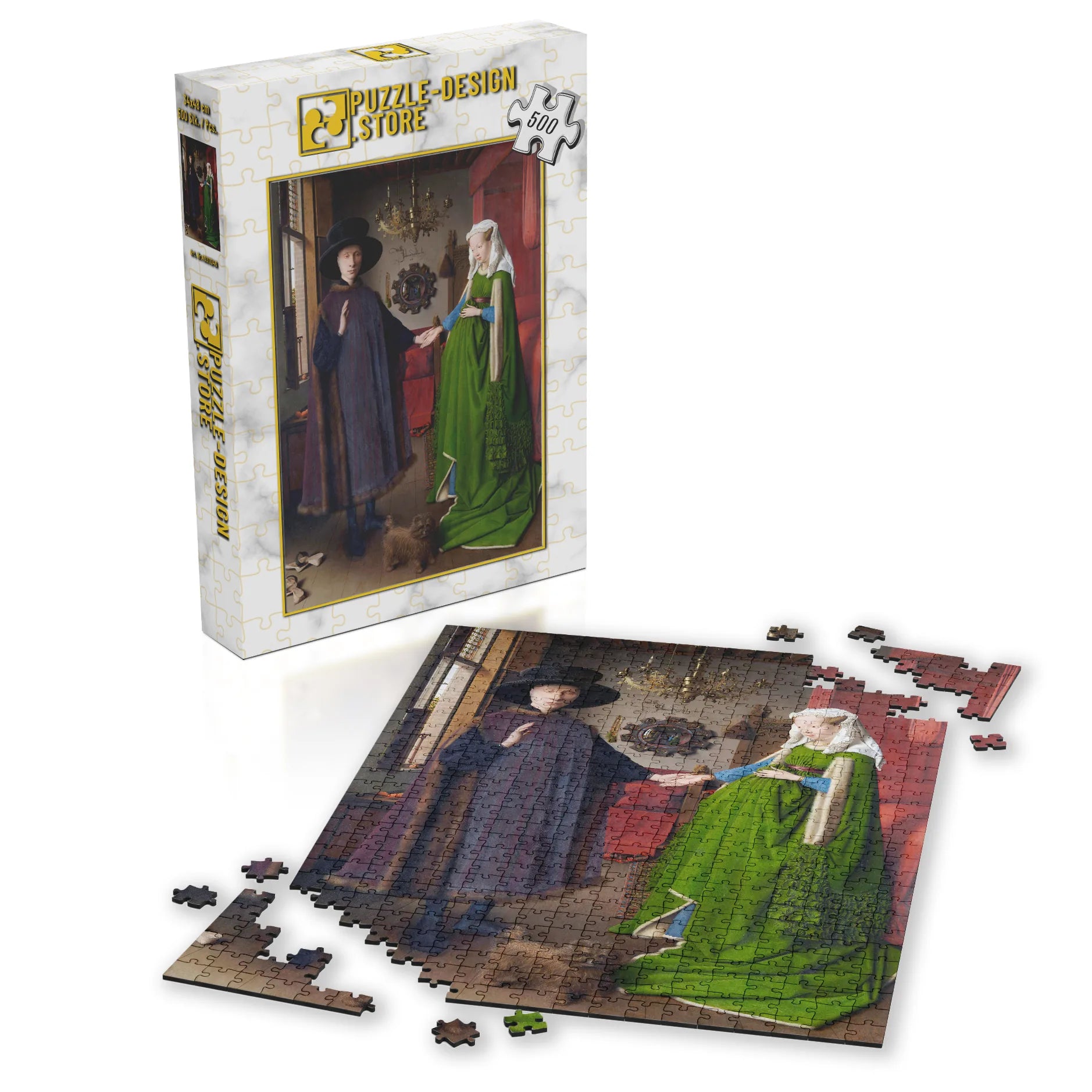 Jan van Eyck / Die Arnolfini-Hochzeit