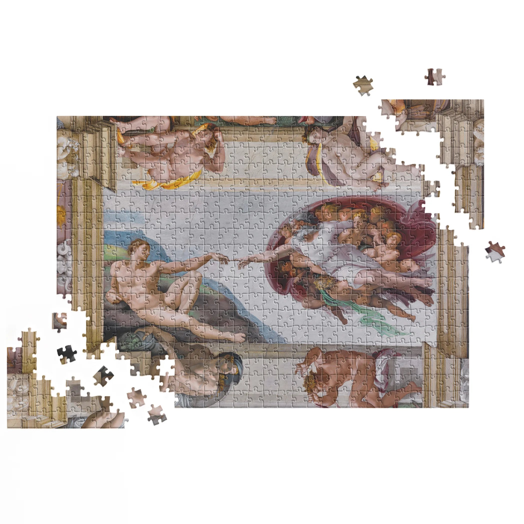 Michelangelo / Die Erschaffung Adams