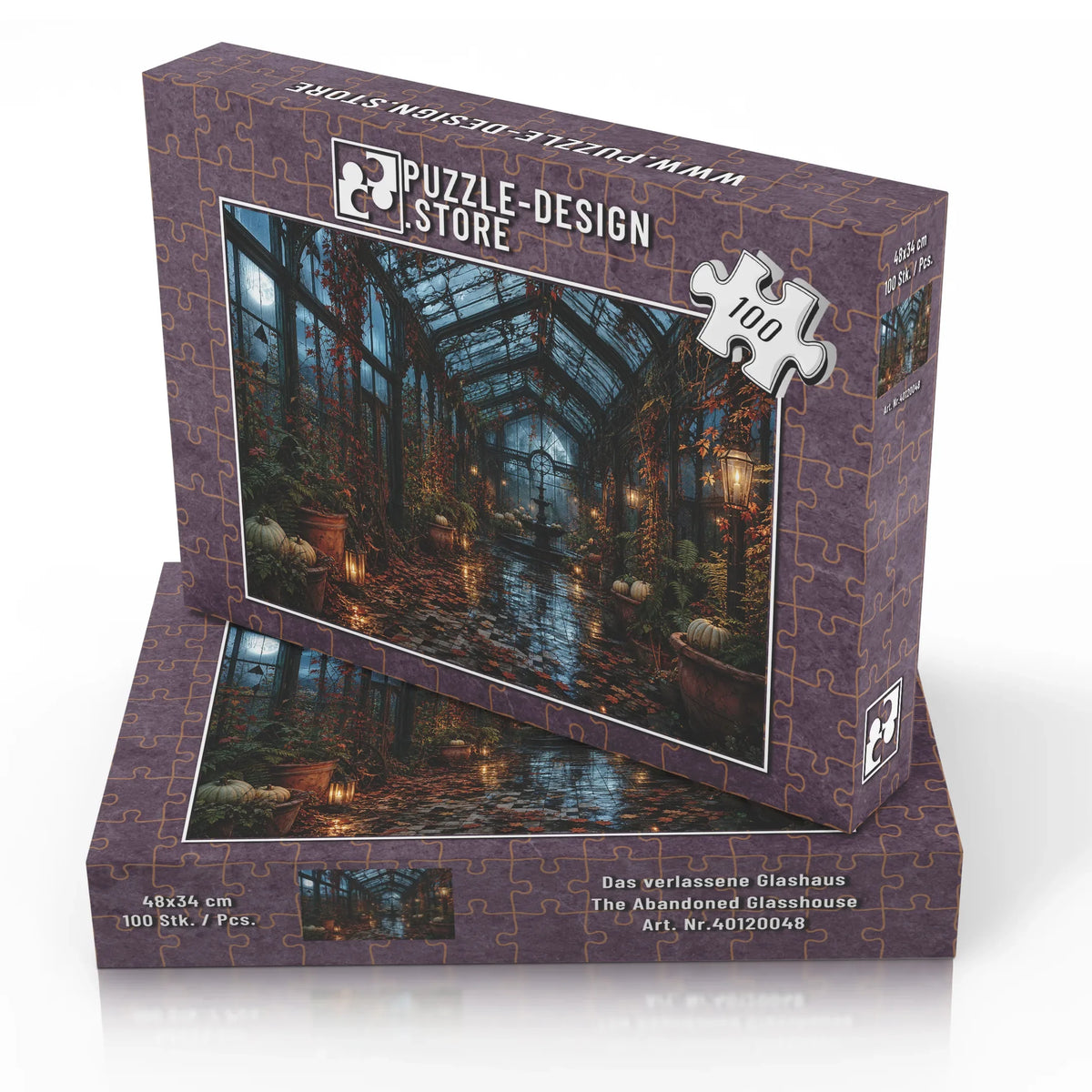 Das verlassene Glashaus – Herbstzauber & Halloween – 100 Teile, Ansicht 4
