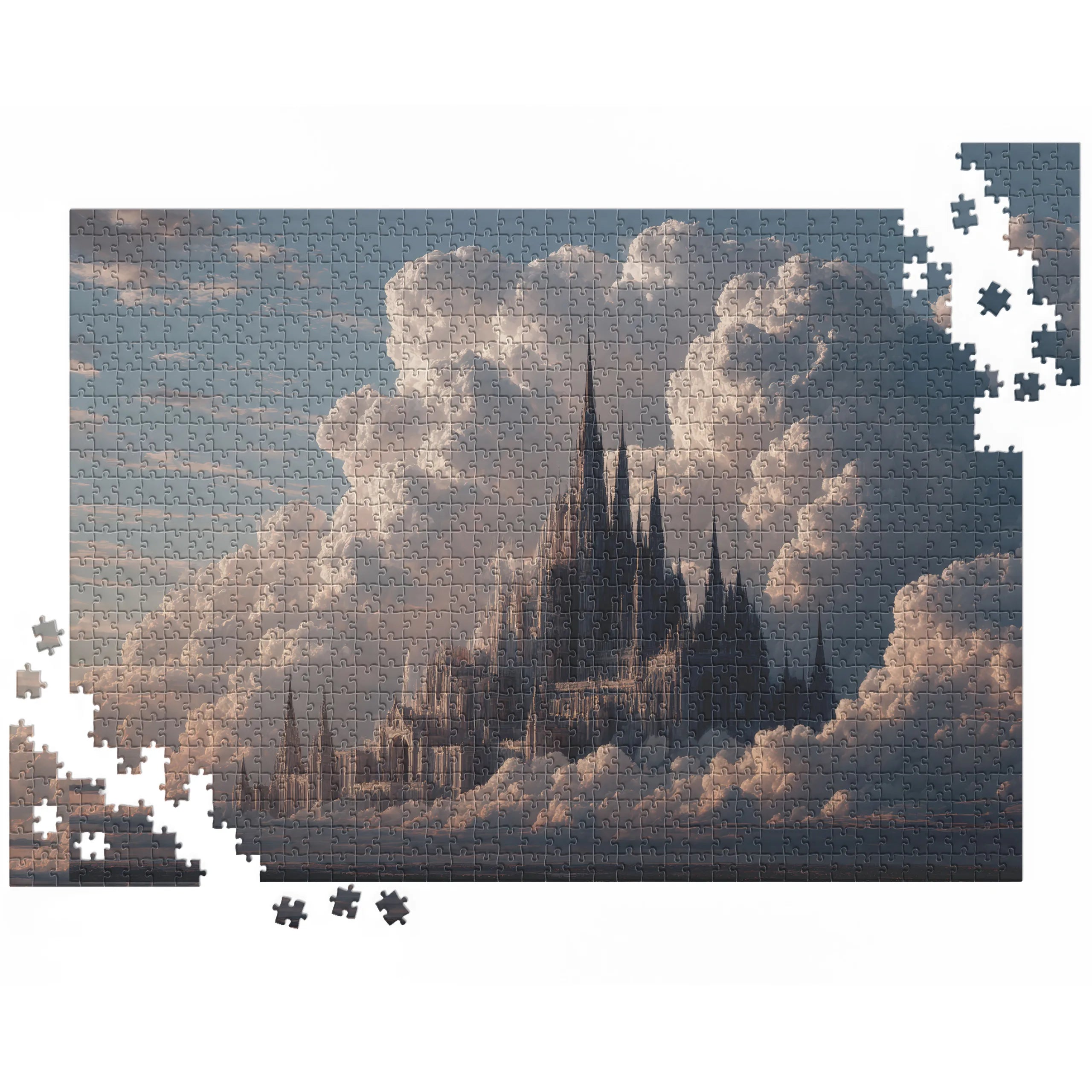 Château vu des nuages