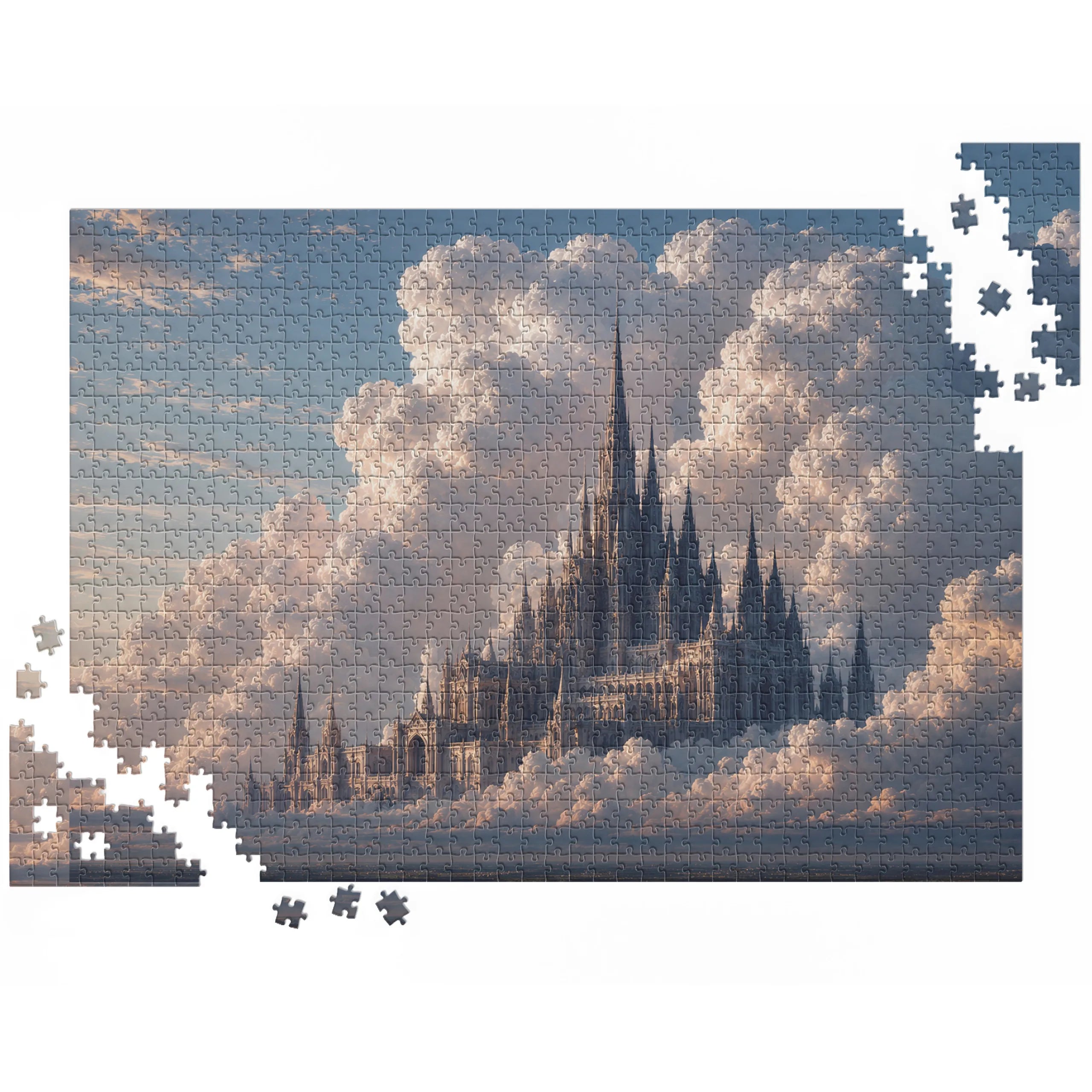 Schloss aus den Wolken