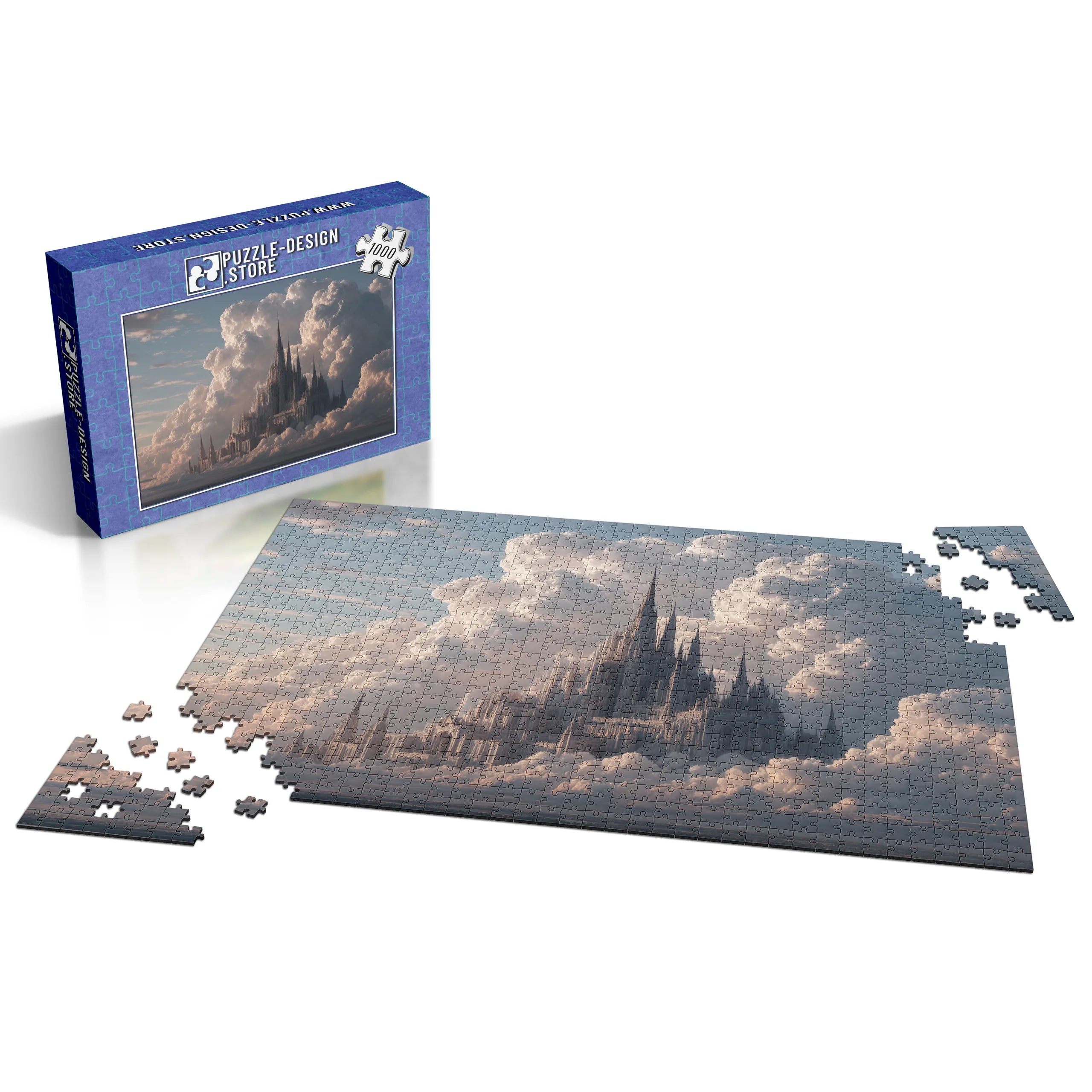 Château vu des nuages