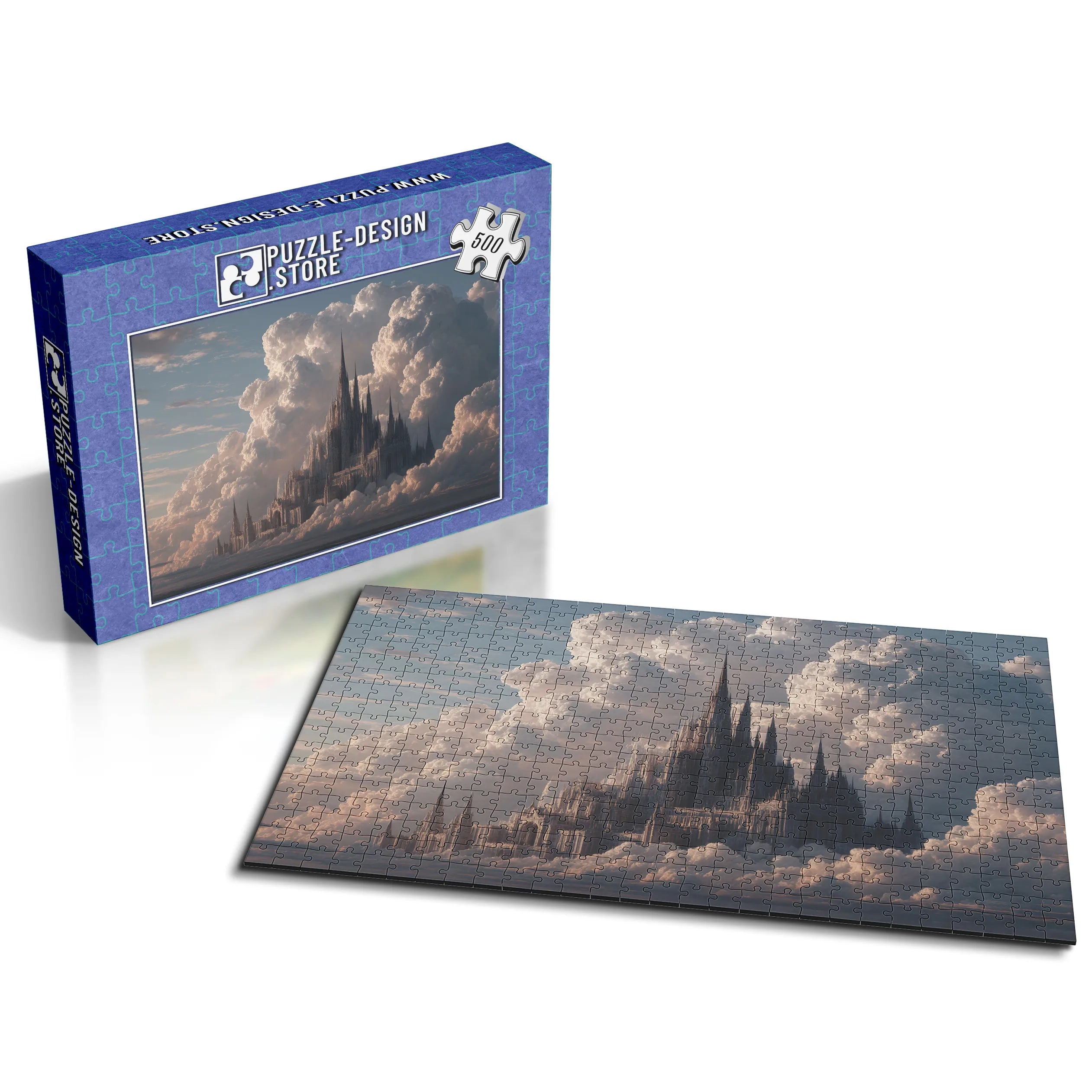 Château vu des nuages