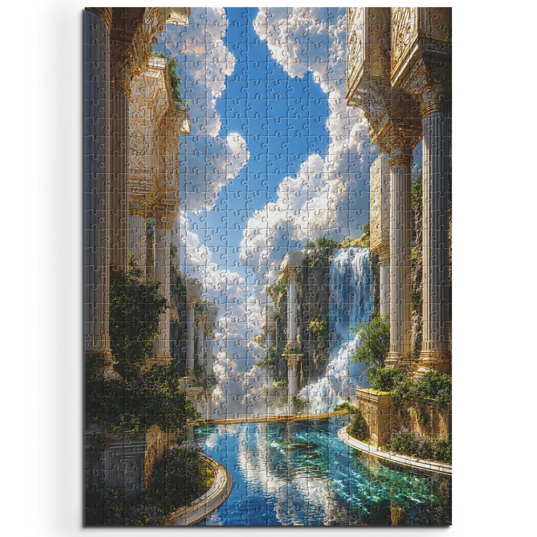 Himmlische Wasserterrassen