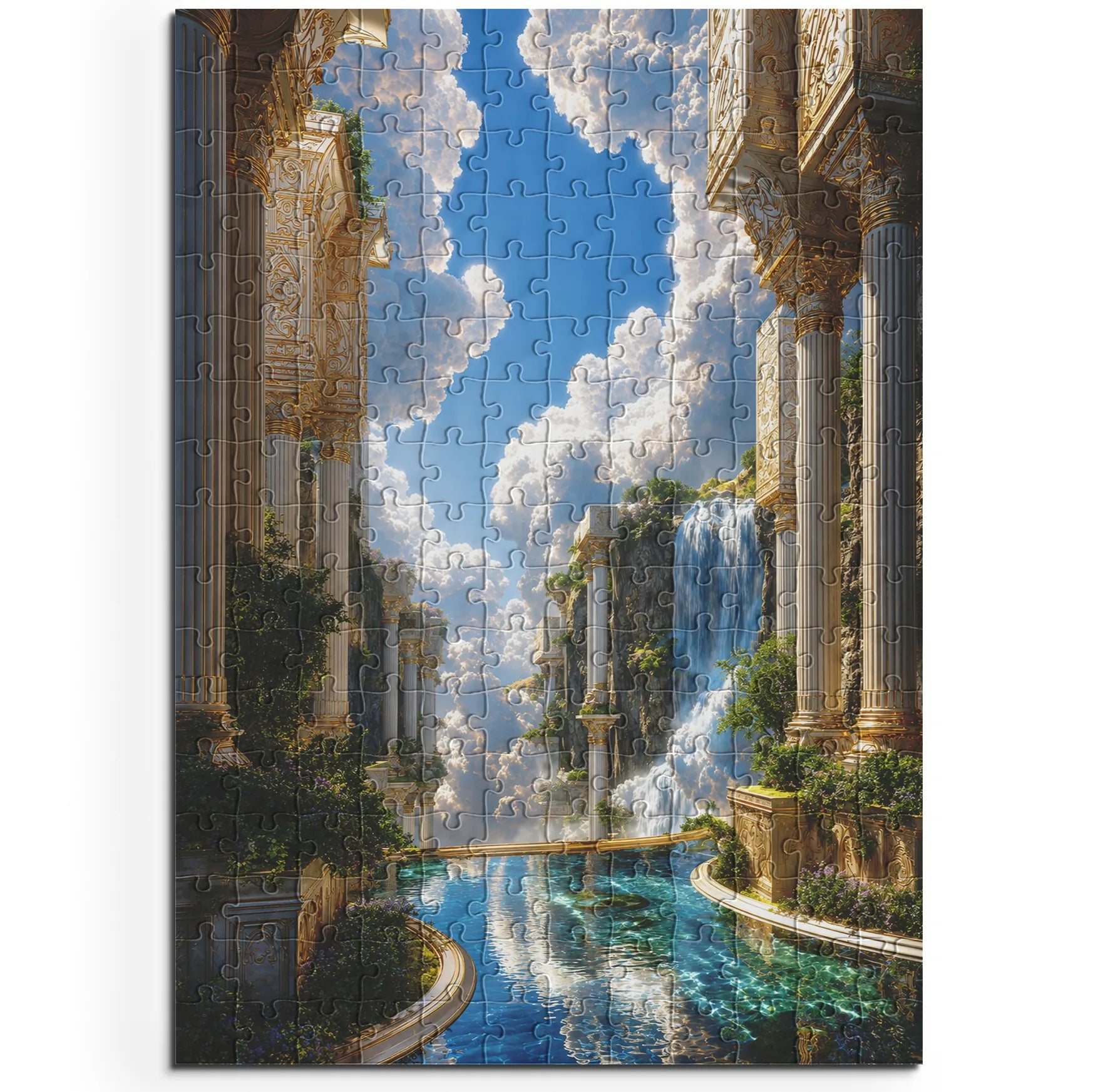 Himmlische Wasserterrassen