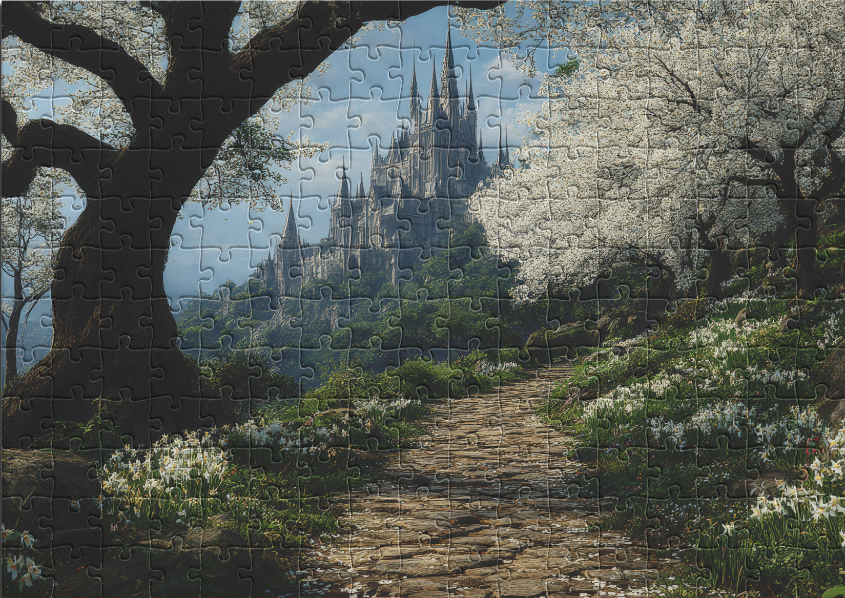 Pfad ins Blütenkönigreich