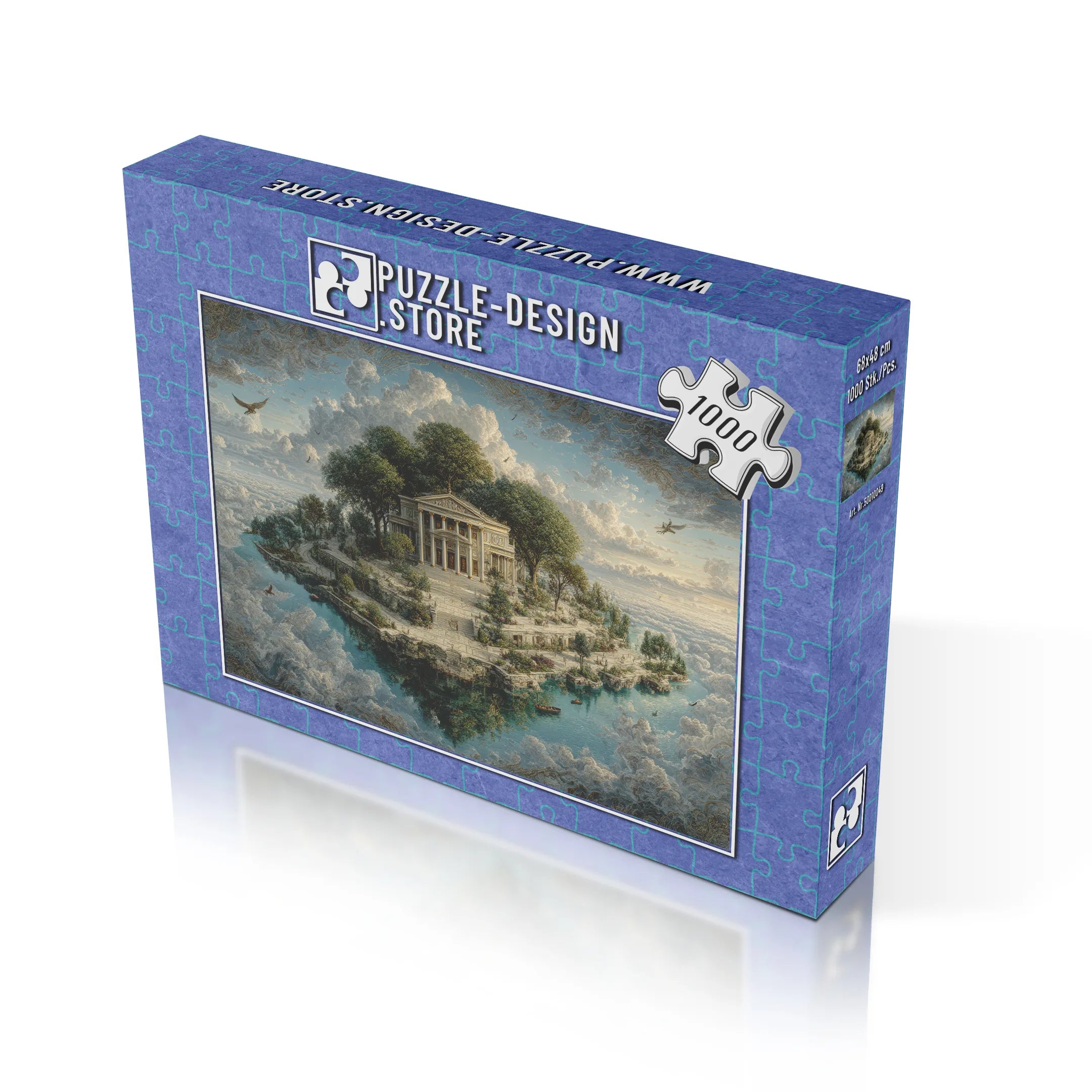 Tempel auf der Wolkeninsel