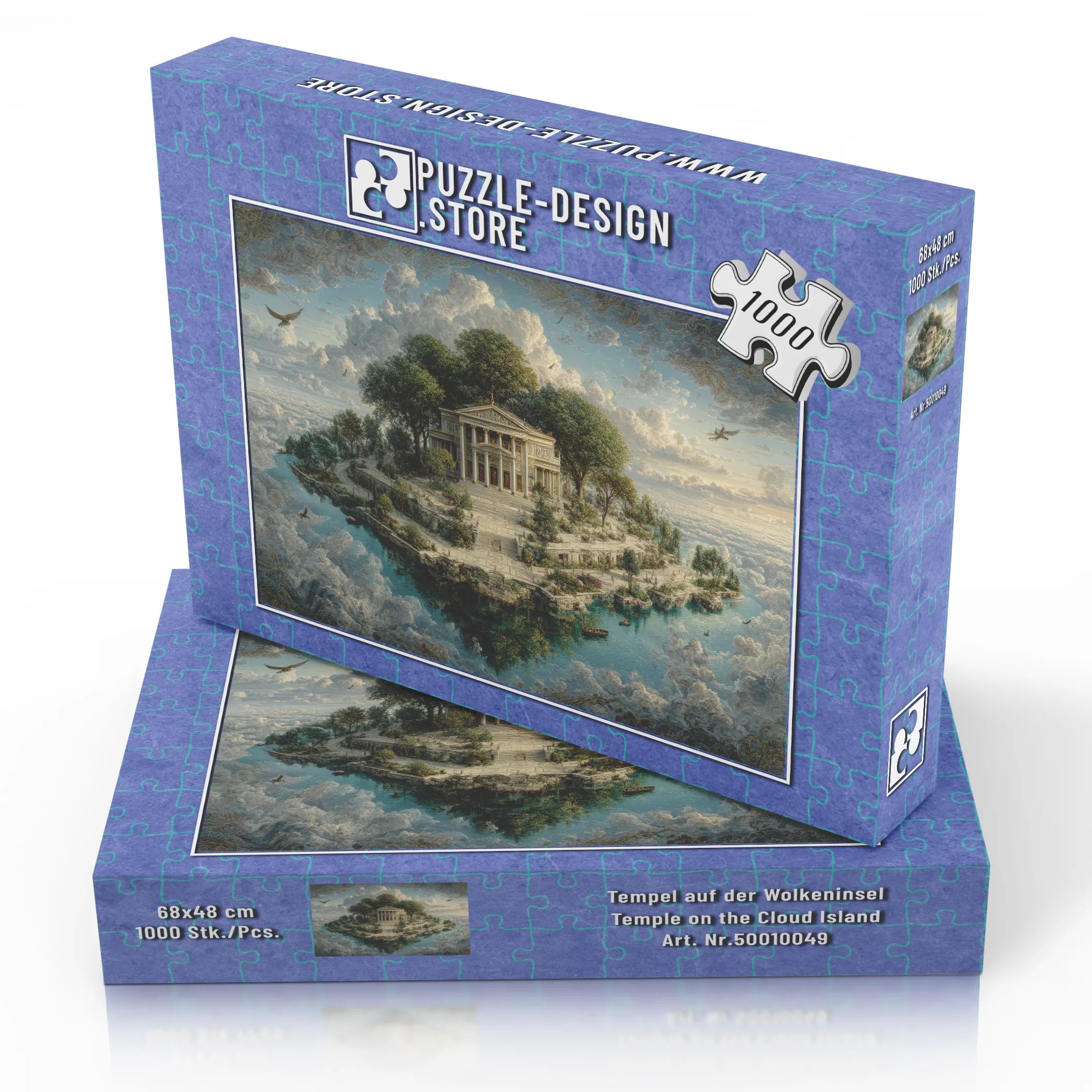 Tempel auf der Wolkeninsel