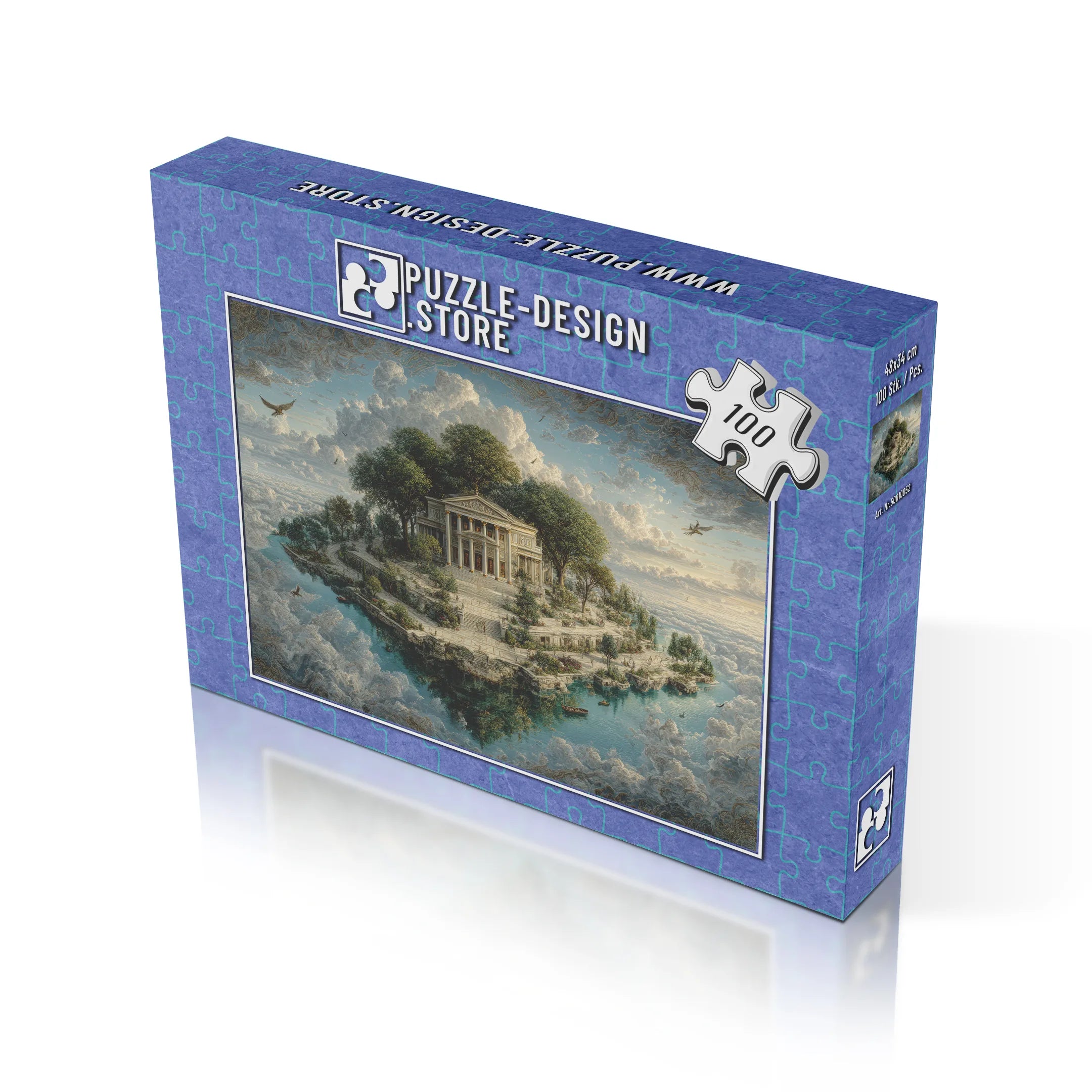 Tempel auf der Wolkeninsel