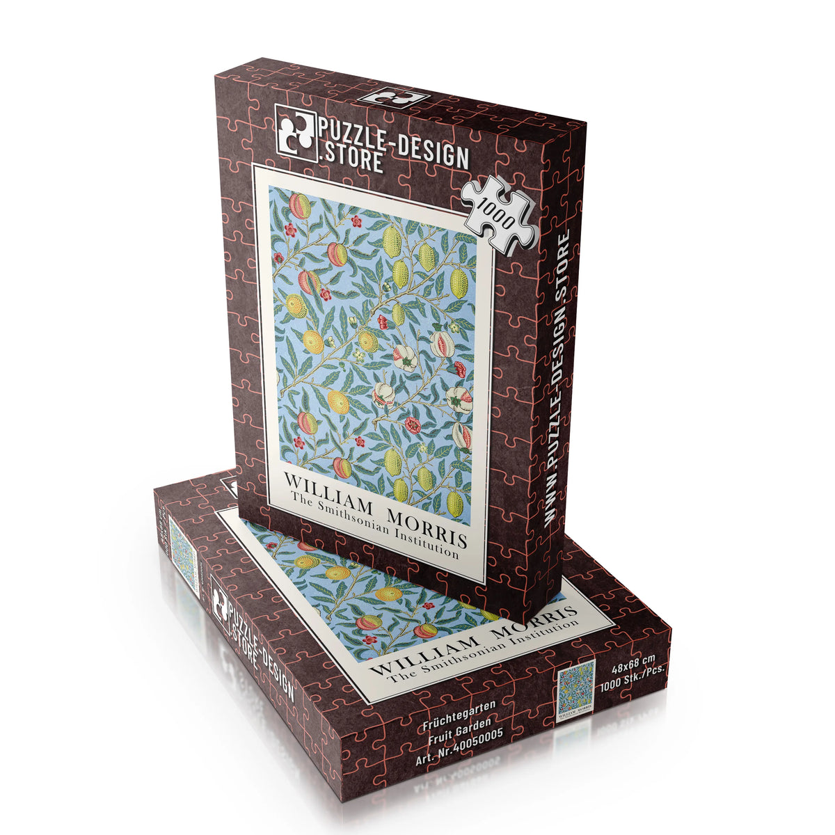 William Morris - Rankenornament in Graphit 002 – 1000 Teile – Ansicht 6