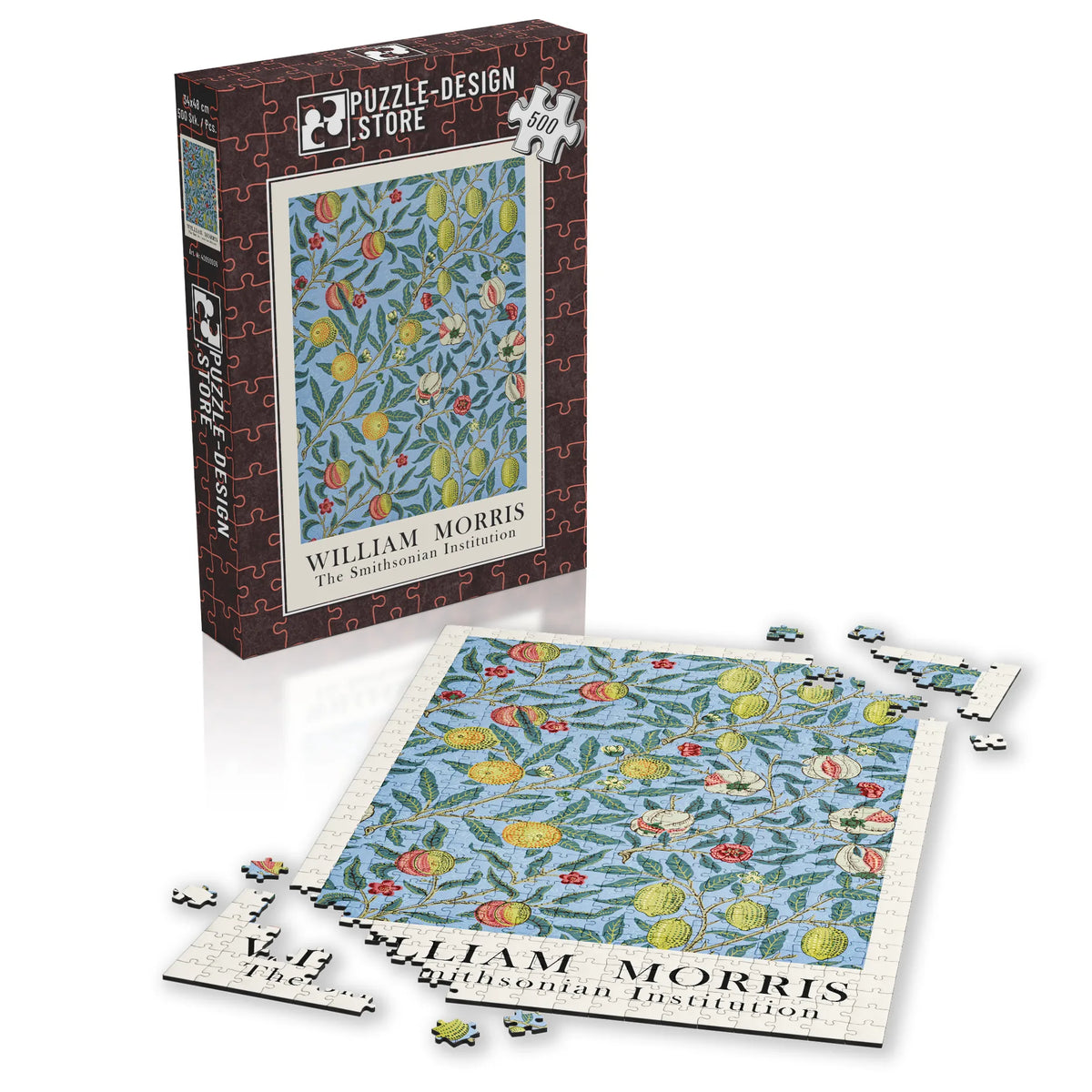 William Morris - Rankenornament in Graphit 002 – 500 Teile – Ansicht 4