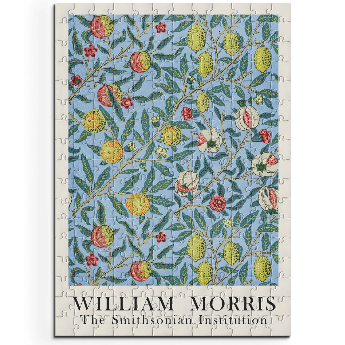 William Morris - Rankenornament in Graphit 002 – 200 Teile – Ansicht 1