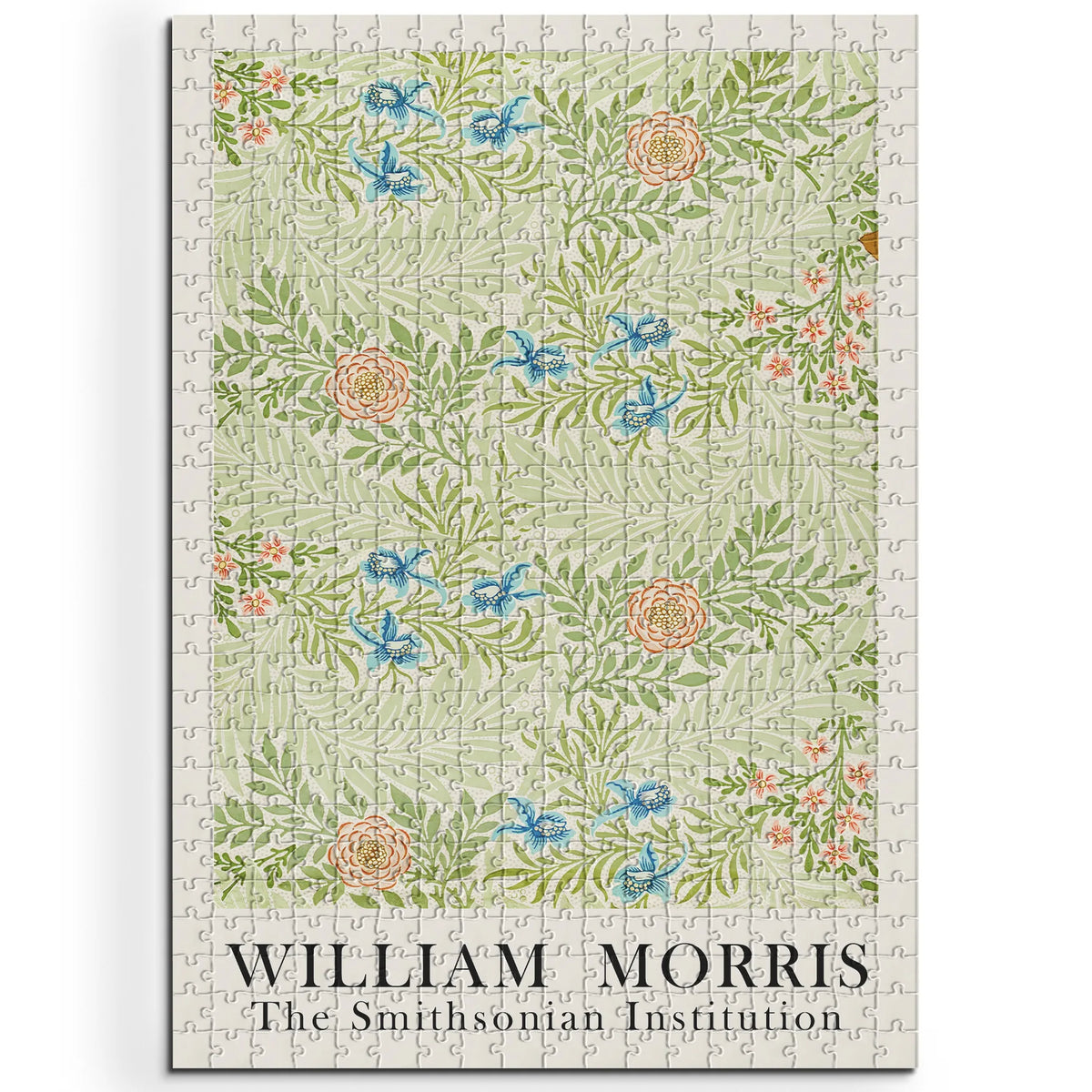 William Morris - Textilblüten in Gold 003 – 500 Teile – Ansicht 1