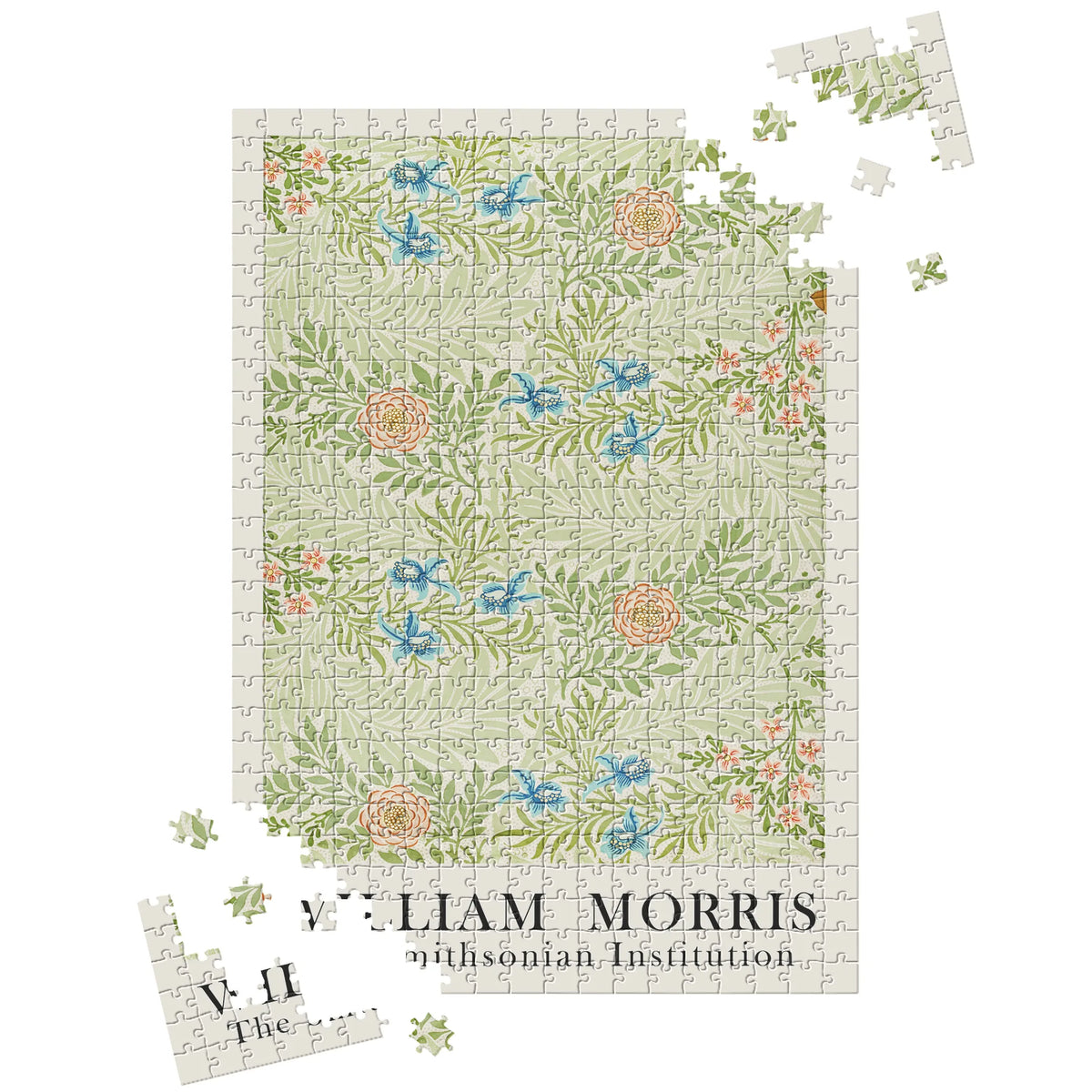 William Morris - Textilblüten in Gold 003 – 500 Teile – Ansicht 3