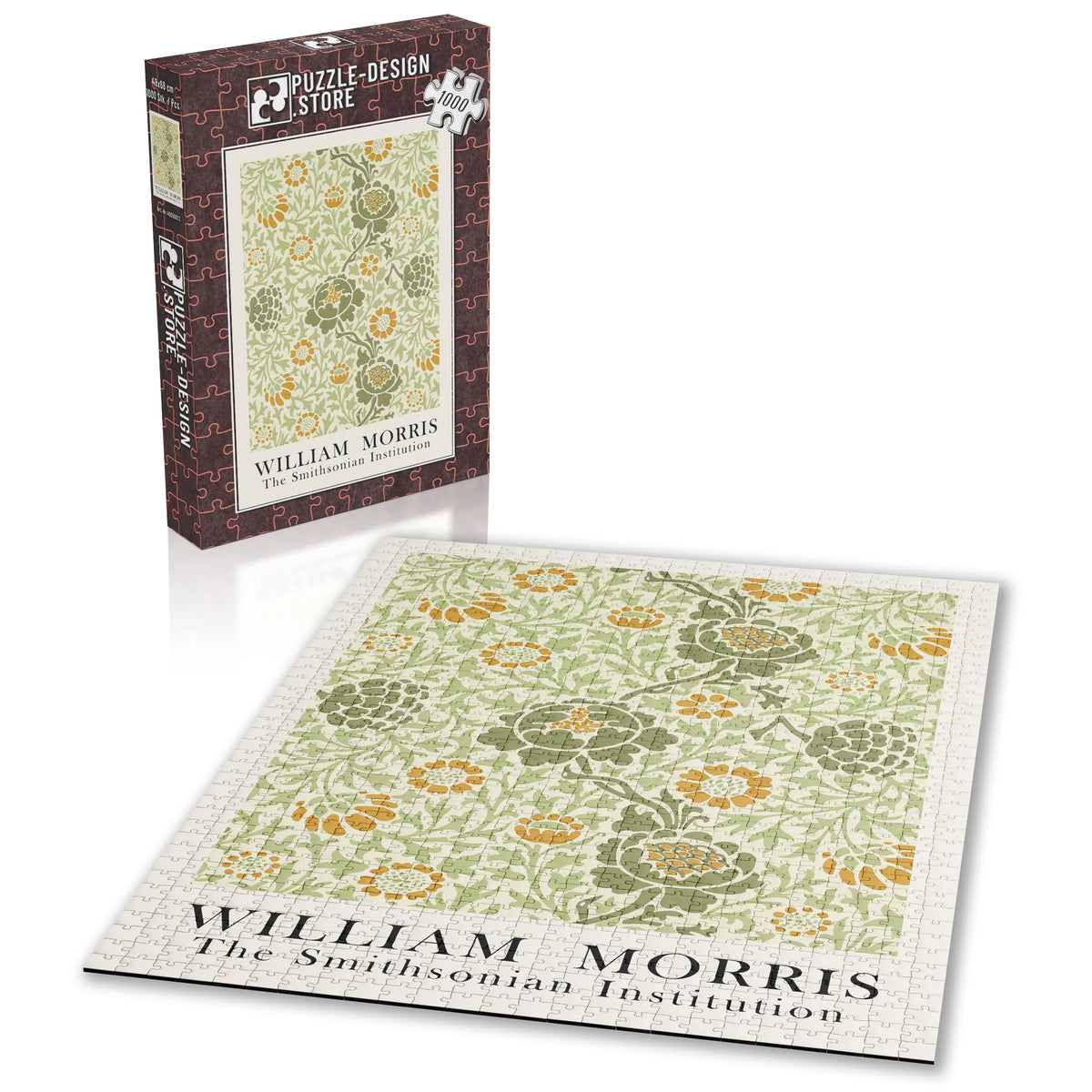 William Morris - Laubwerk in Gold 004 – 1000 Teile – Ansicht 2