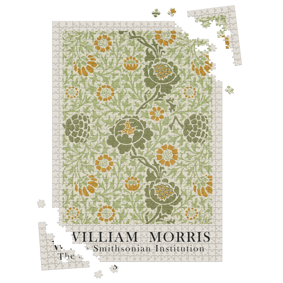 William Morris - Laubwerk in Gold 004 – 1000 Teile – Ansicht 3